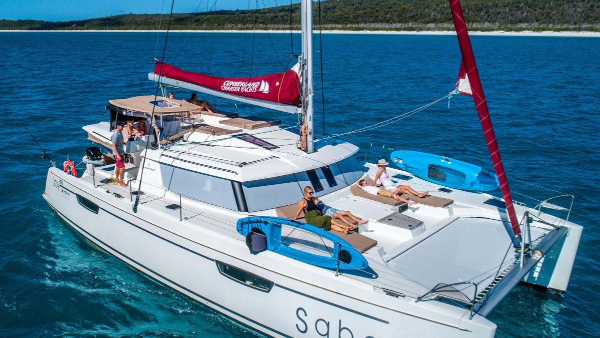 Saba 50 - under sail in the Whitsundays