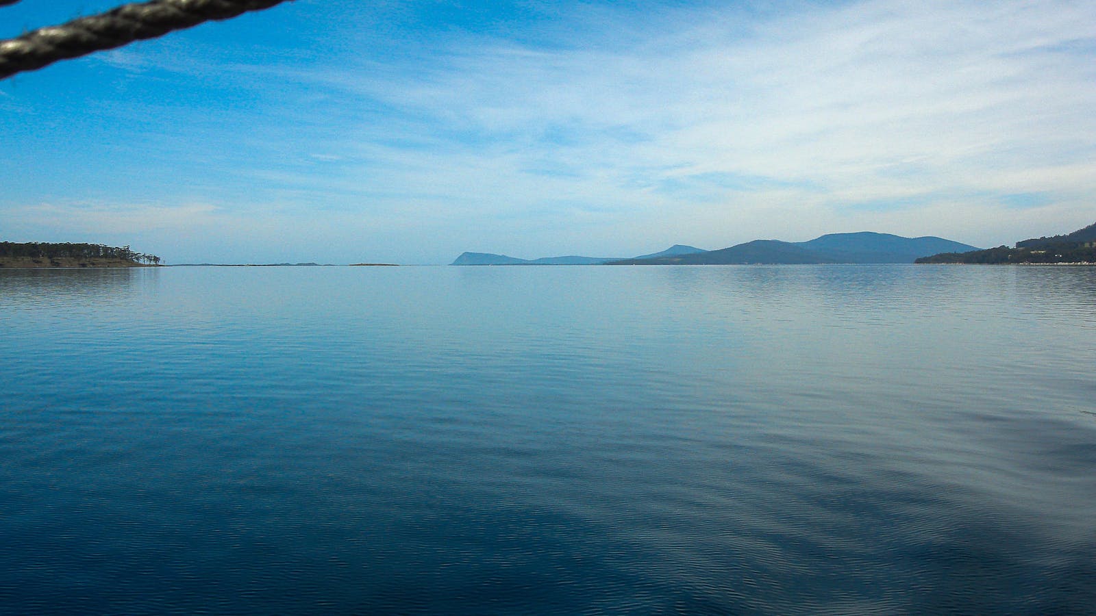 Perfection! Lady Nelson sailing the d'entrecasteaux Channel