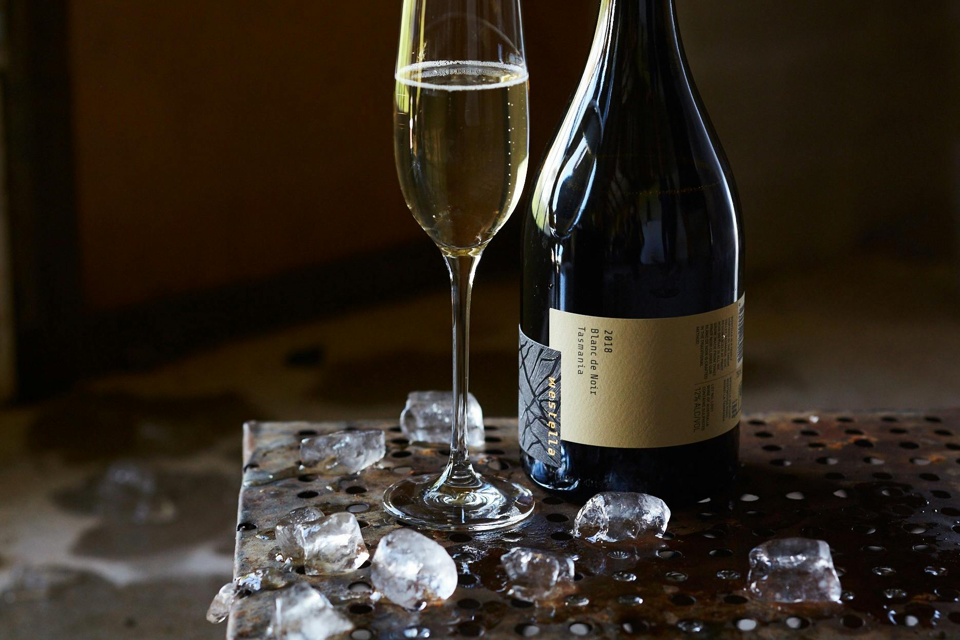 Westella 2018 Blanc de Noir and Glass