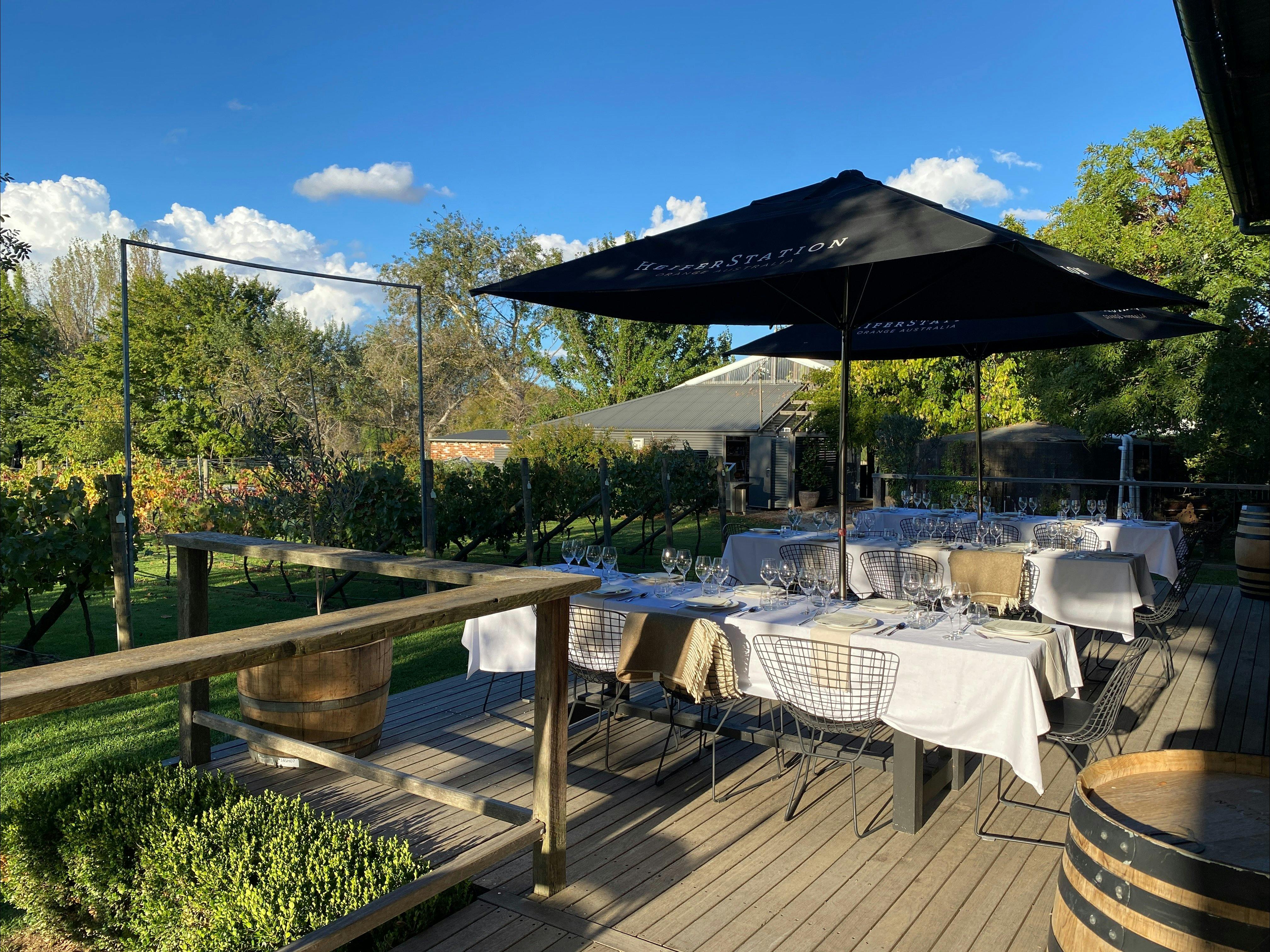 The Barrel Shed deck