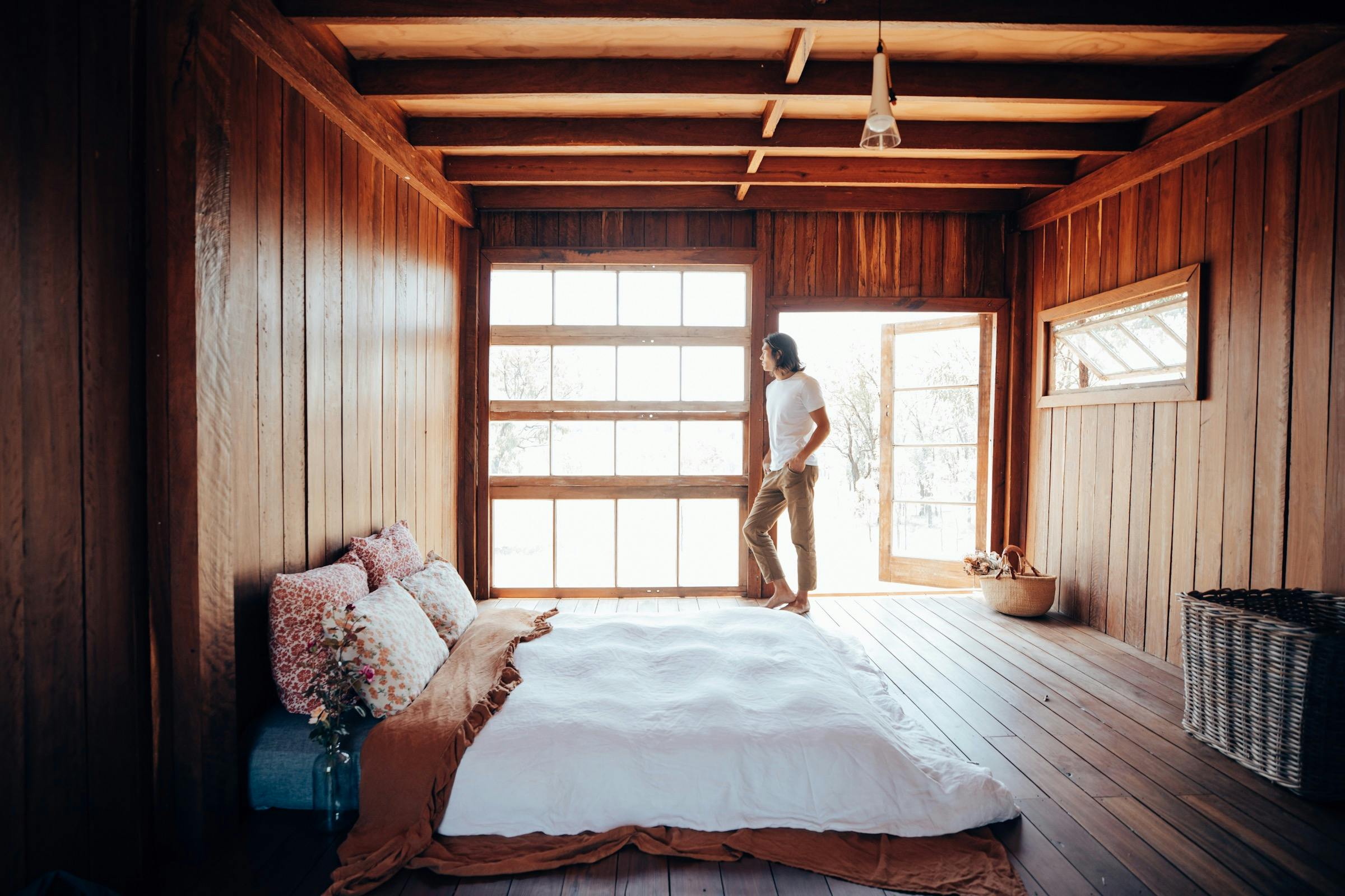 Warm and cozy timber hues