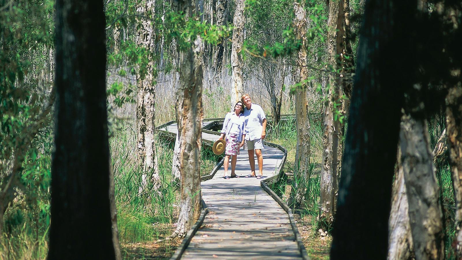 Boardwalk In Woodgate National Park