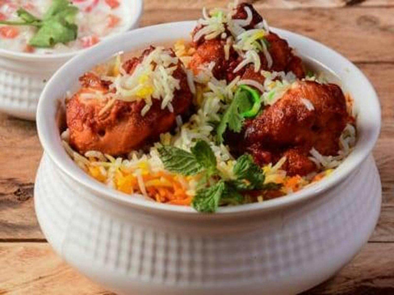 Spicy Chicken 65 Biryani