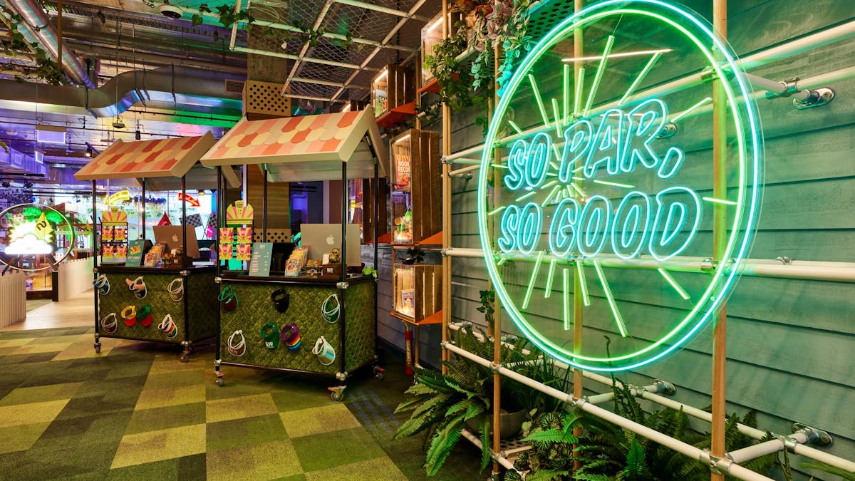 Holey Moley mini golf in Mt Gravatt Brisbane