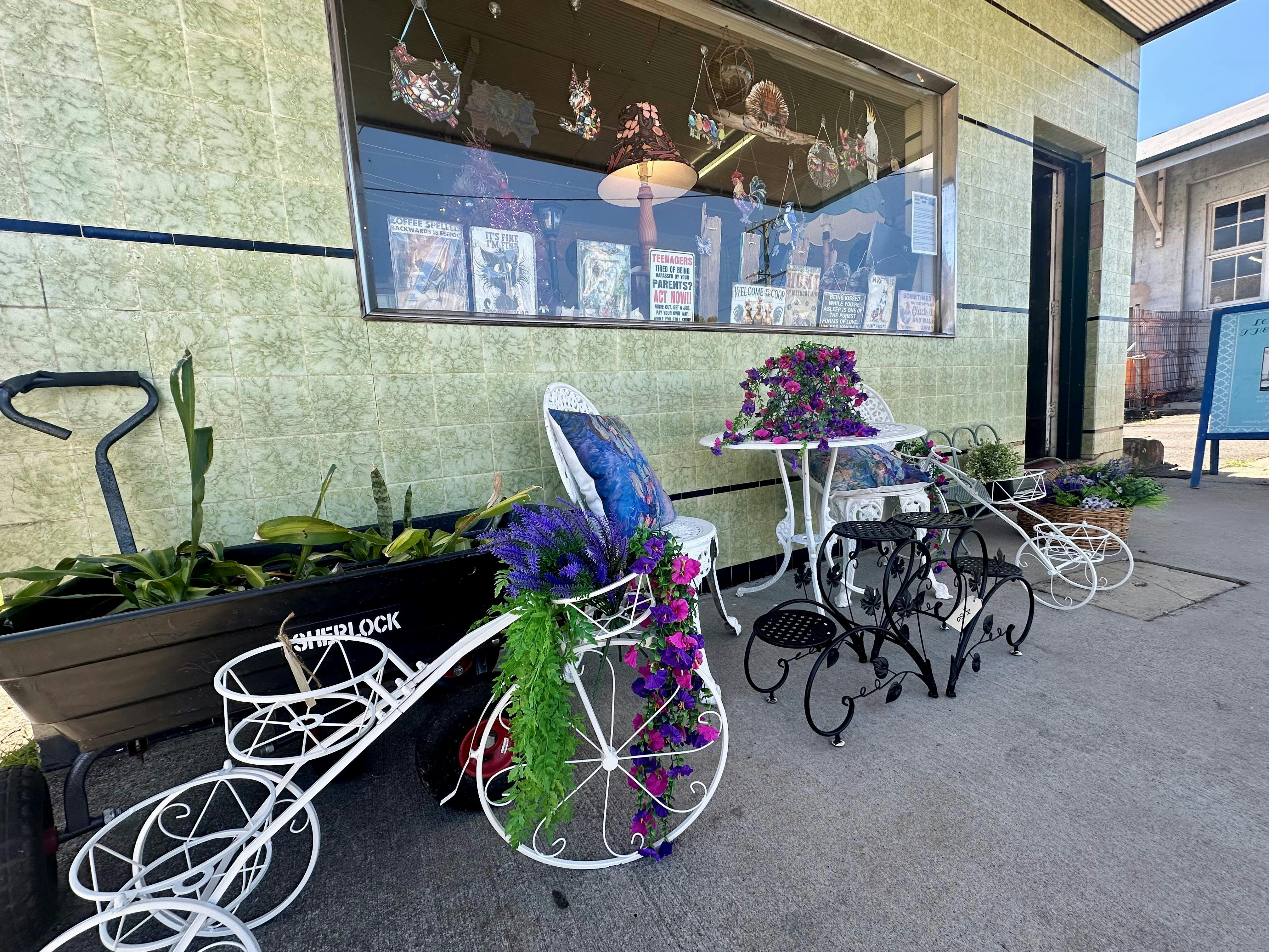 Front of heritage shop in Ulmarra