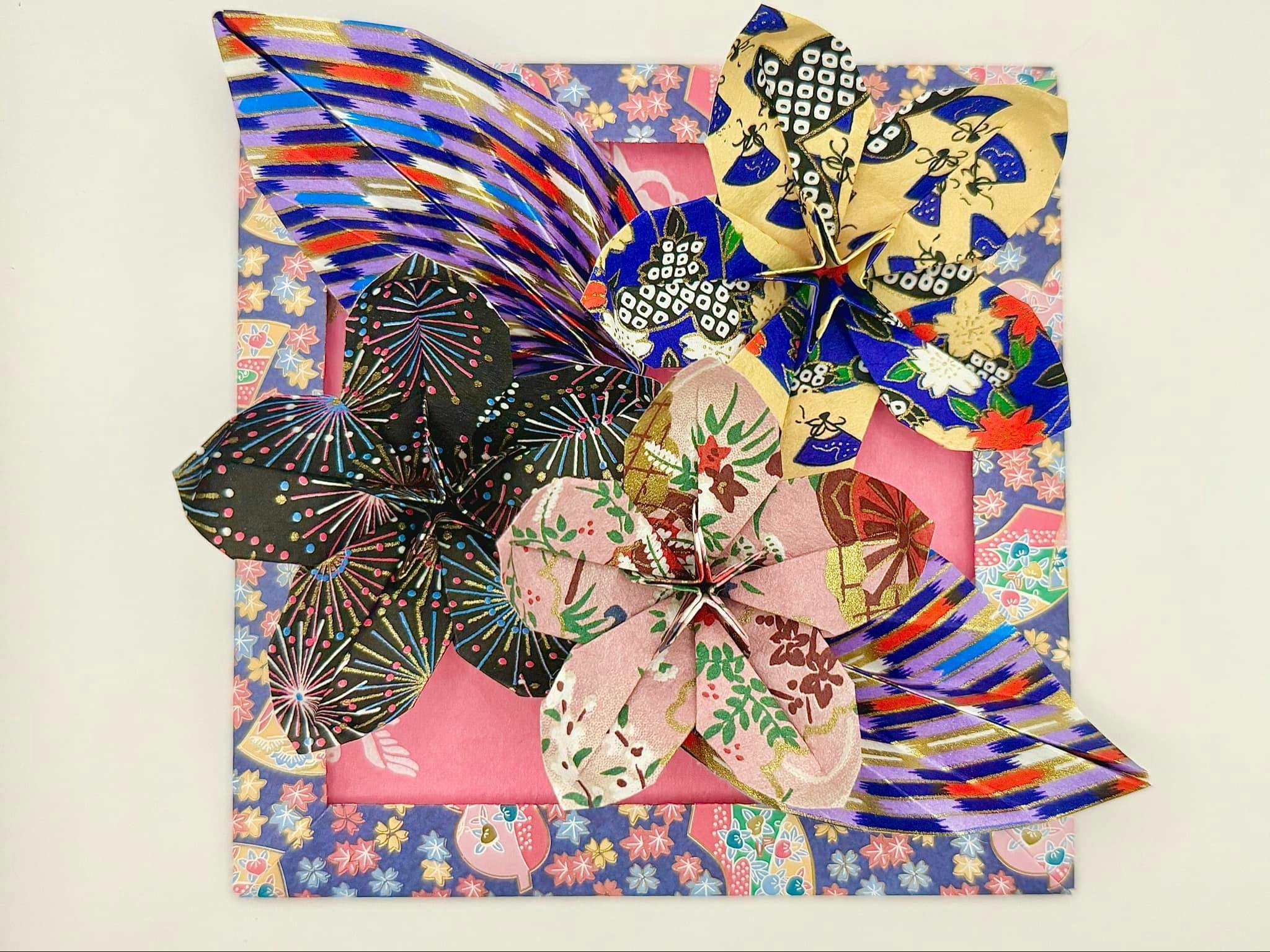 Origami and Tsumami Zaiku Workshop