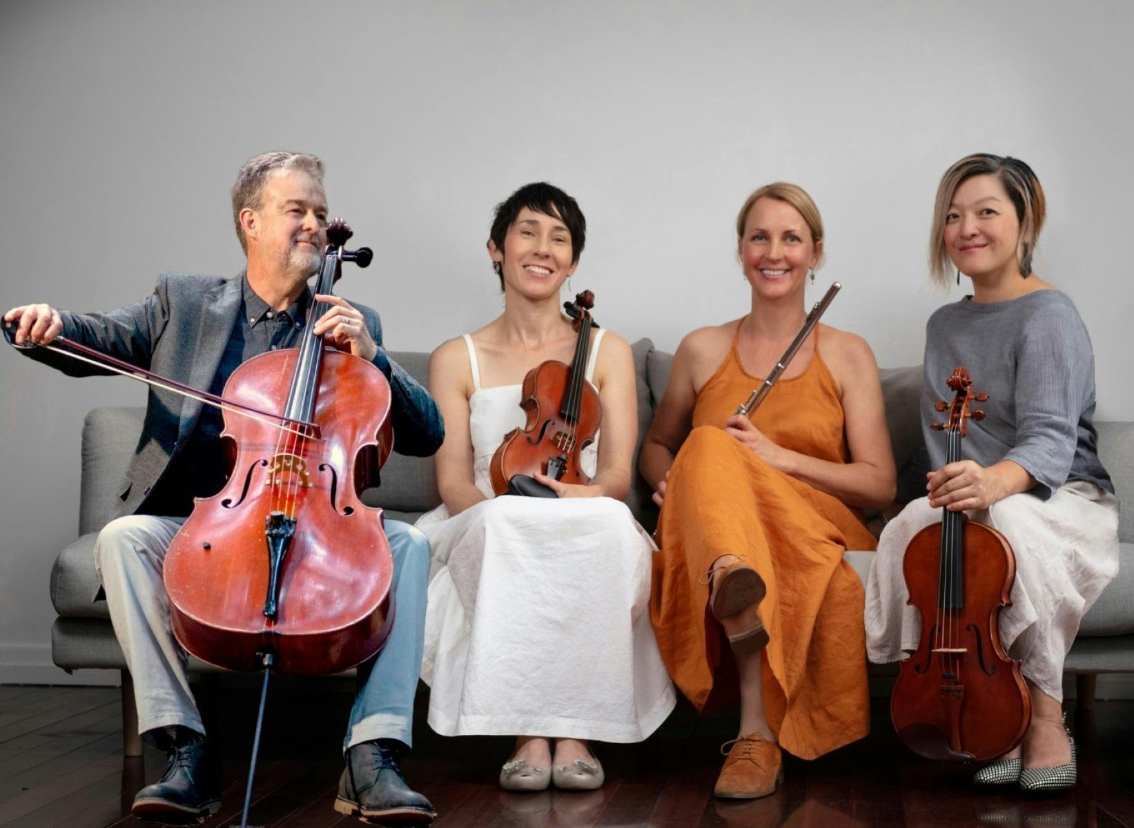'Effervescence' - flute & string trio