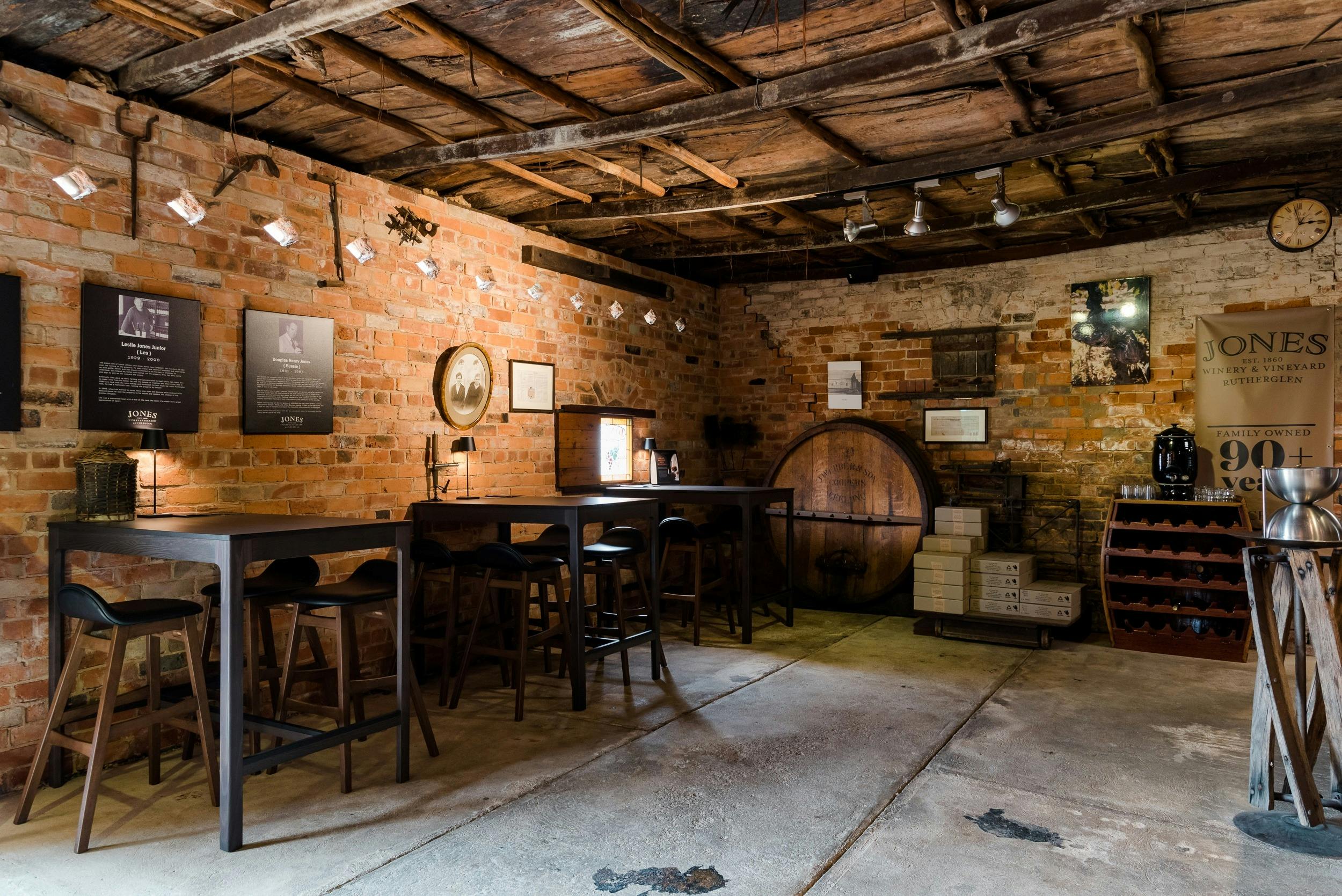 Jones Winery & Vineyard Rutherglen Cellar Door Interior