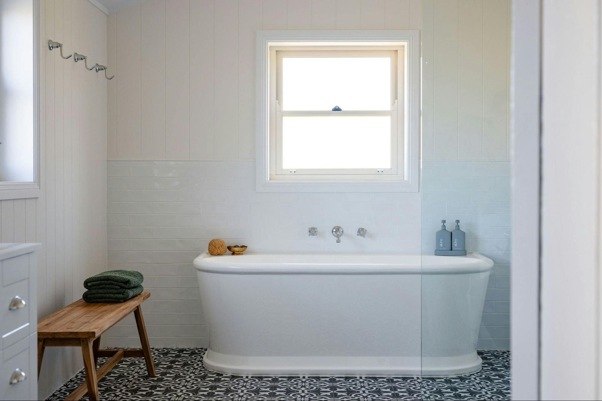 Fully renovated bathrooms