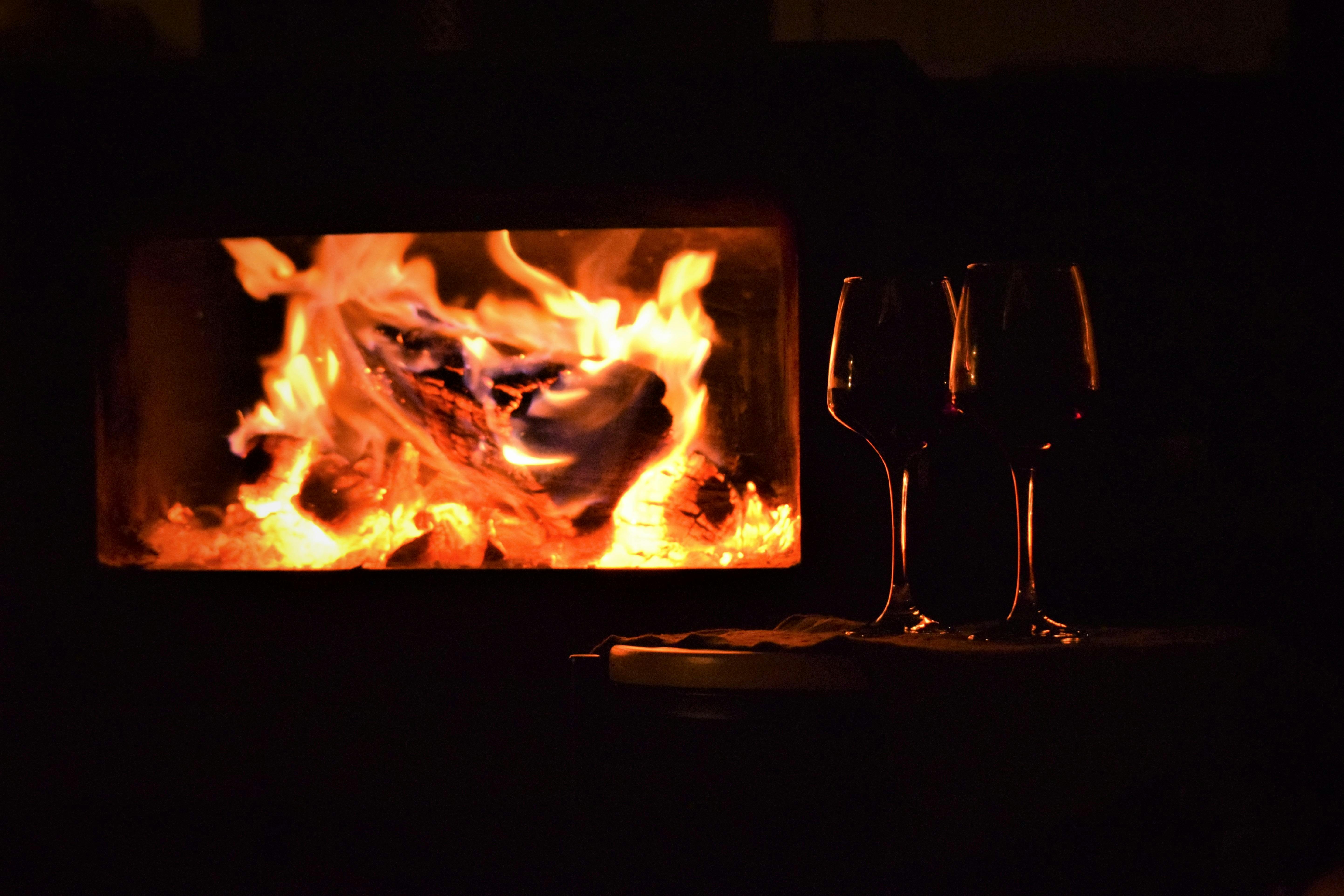 Wine by the fire