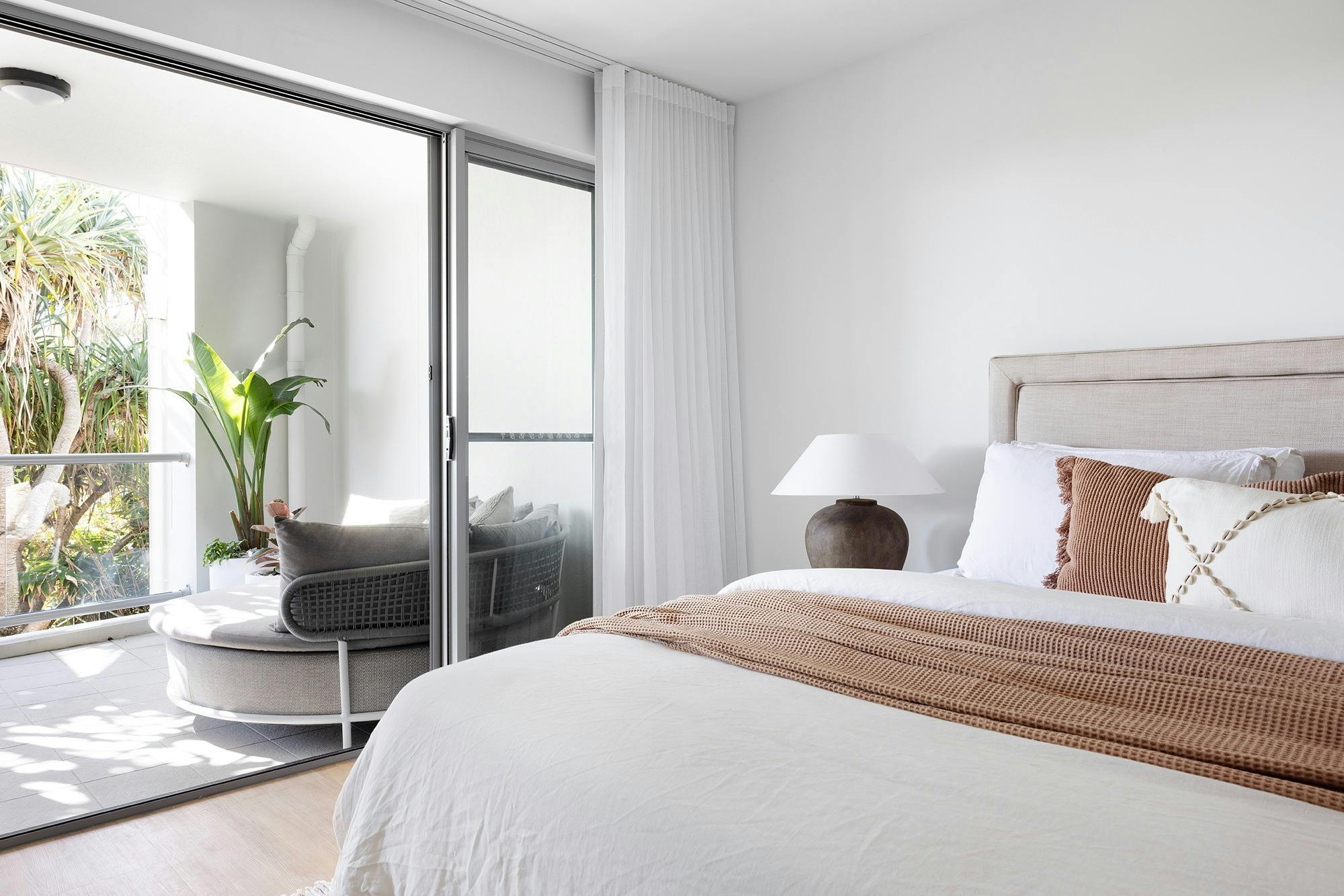 Master with outdoor terrace