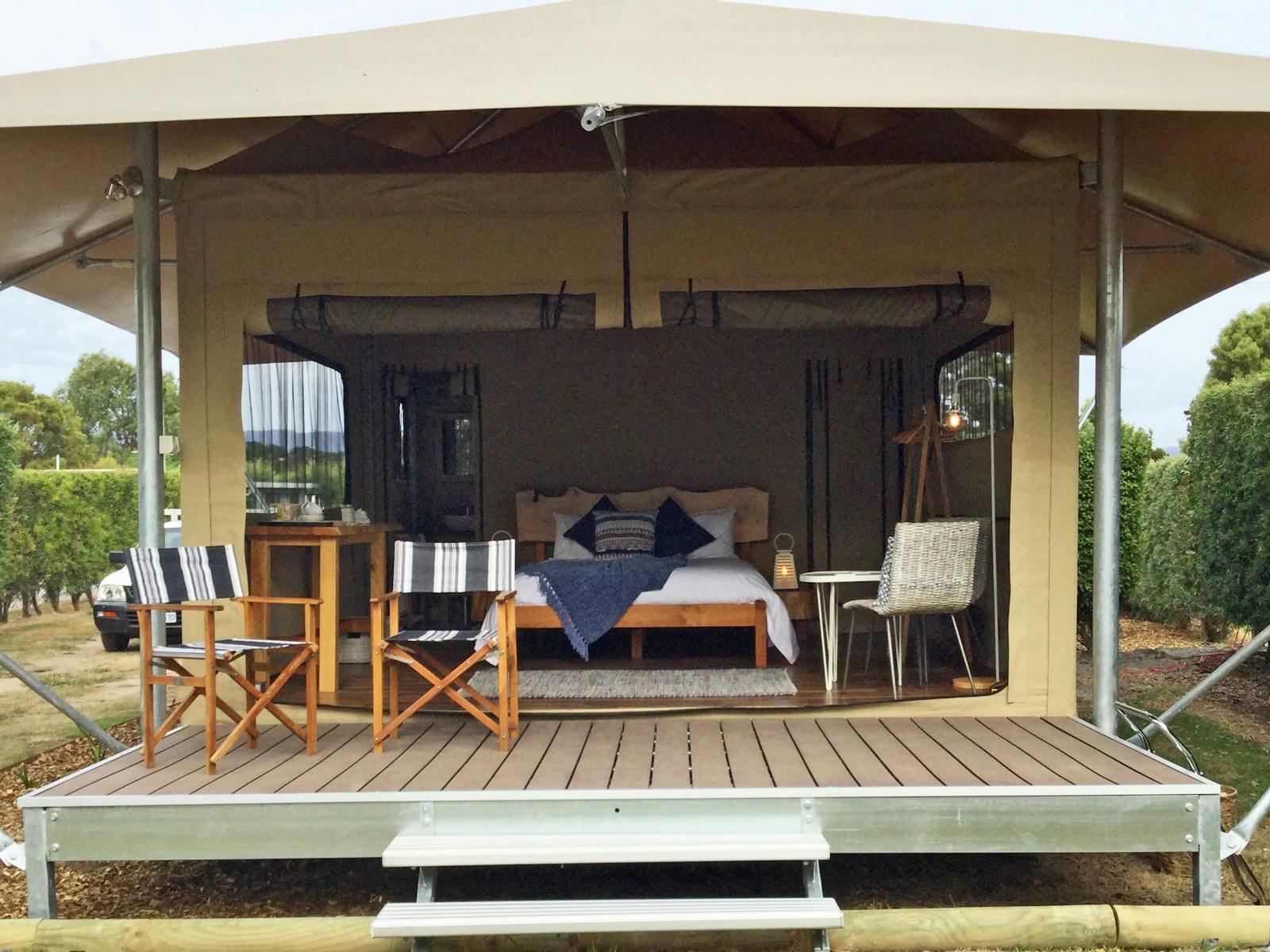Glamping at Beauty Point Tourist Park