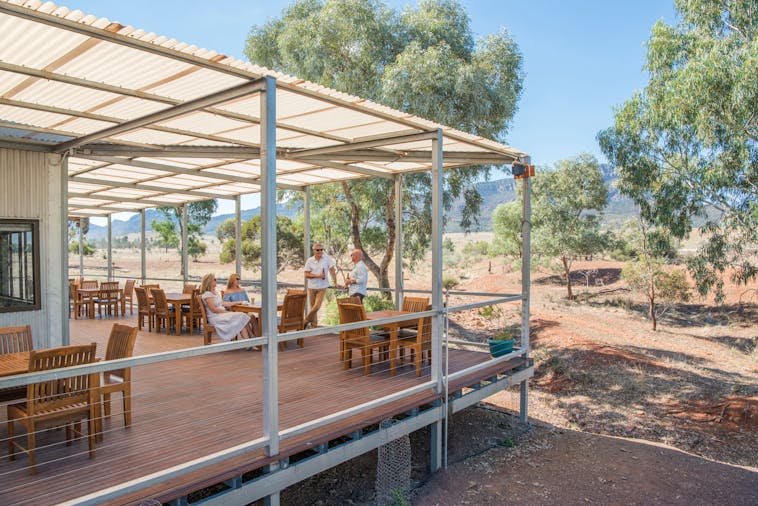 The Woolshed Restaurant at Rawnsley Park