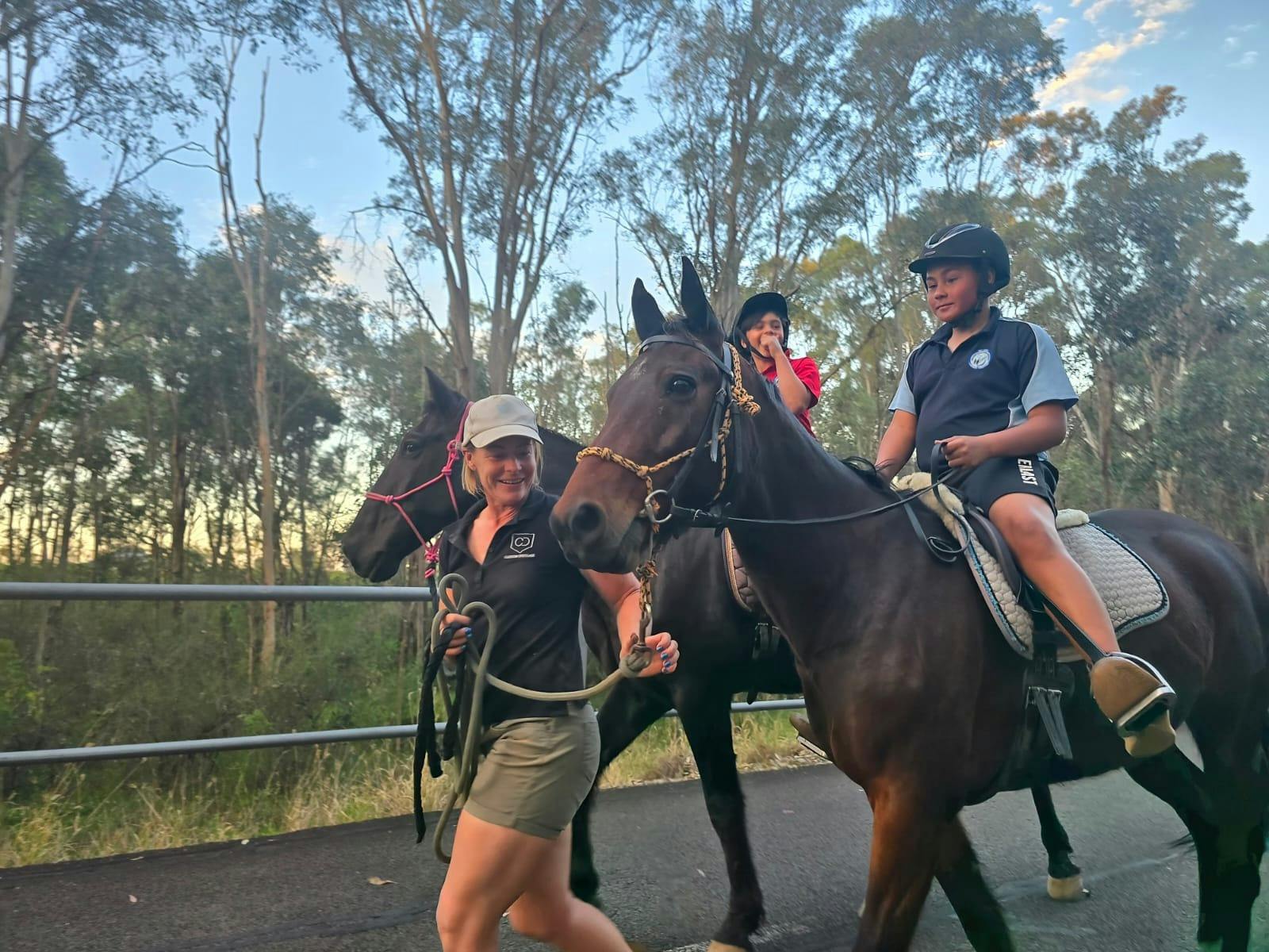 Guided horse riding tours available - no experience required