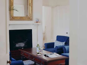 The sitting room of the Policeman's Apartment at the Customs House Port MacDonnell