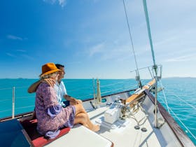 lady Enid Sailing Ocean Roads Whitsundays, Whitehaven Beach day trip tour for adults only