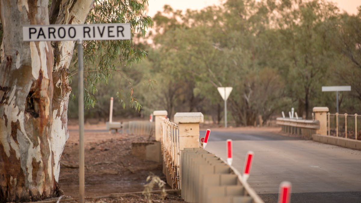 Bridge over Paroo