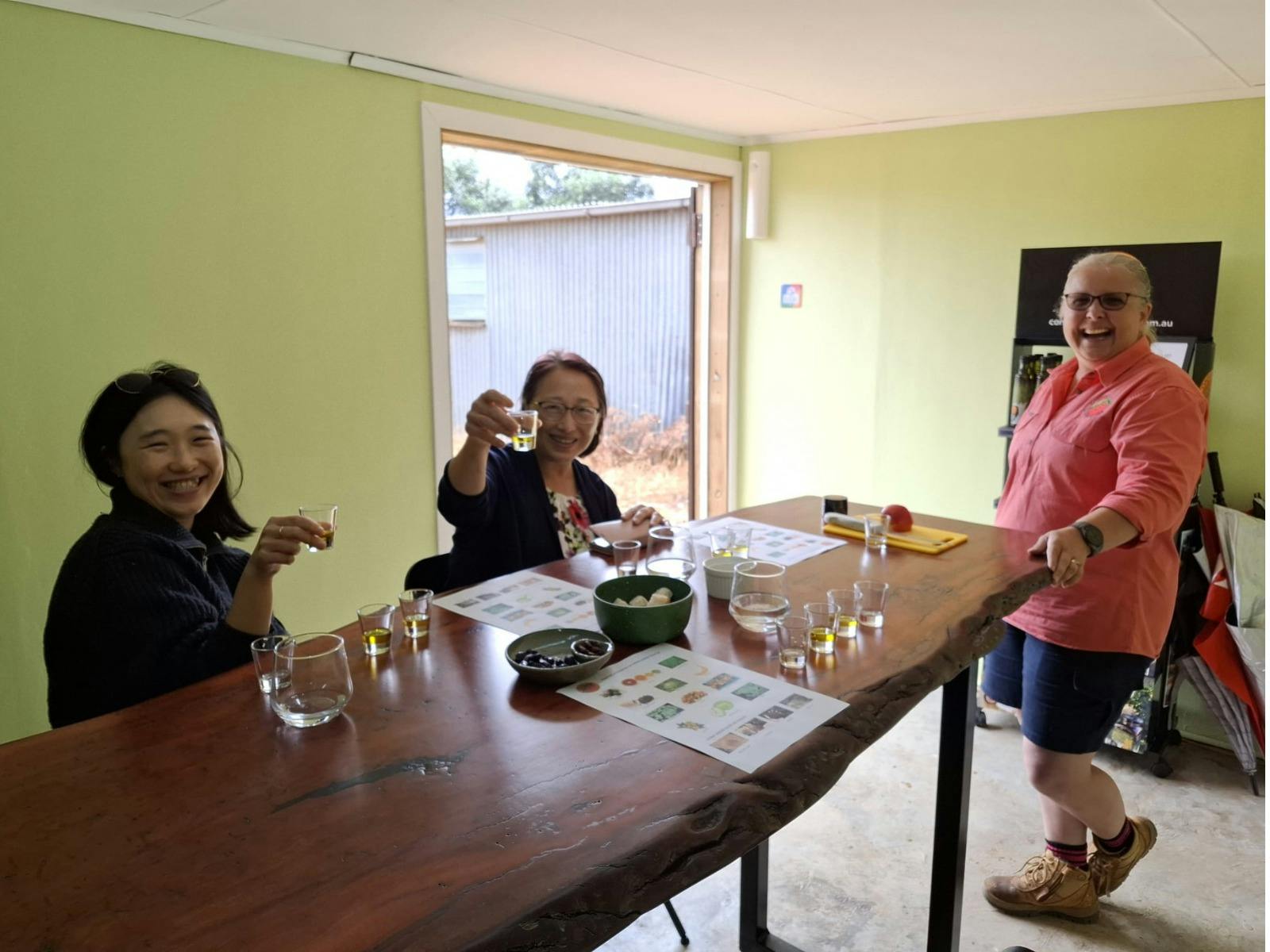 Enjoying hosting a private experience for some overseas visitors.