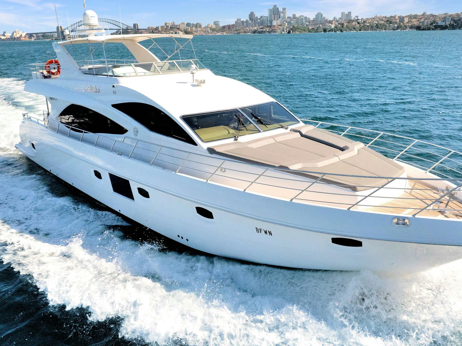 Empress yacht Sydney