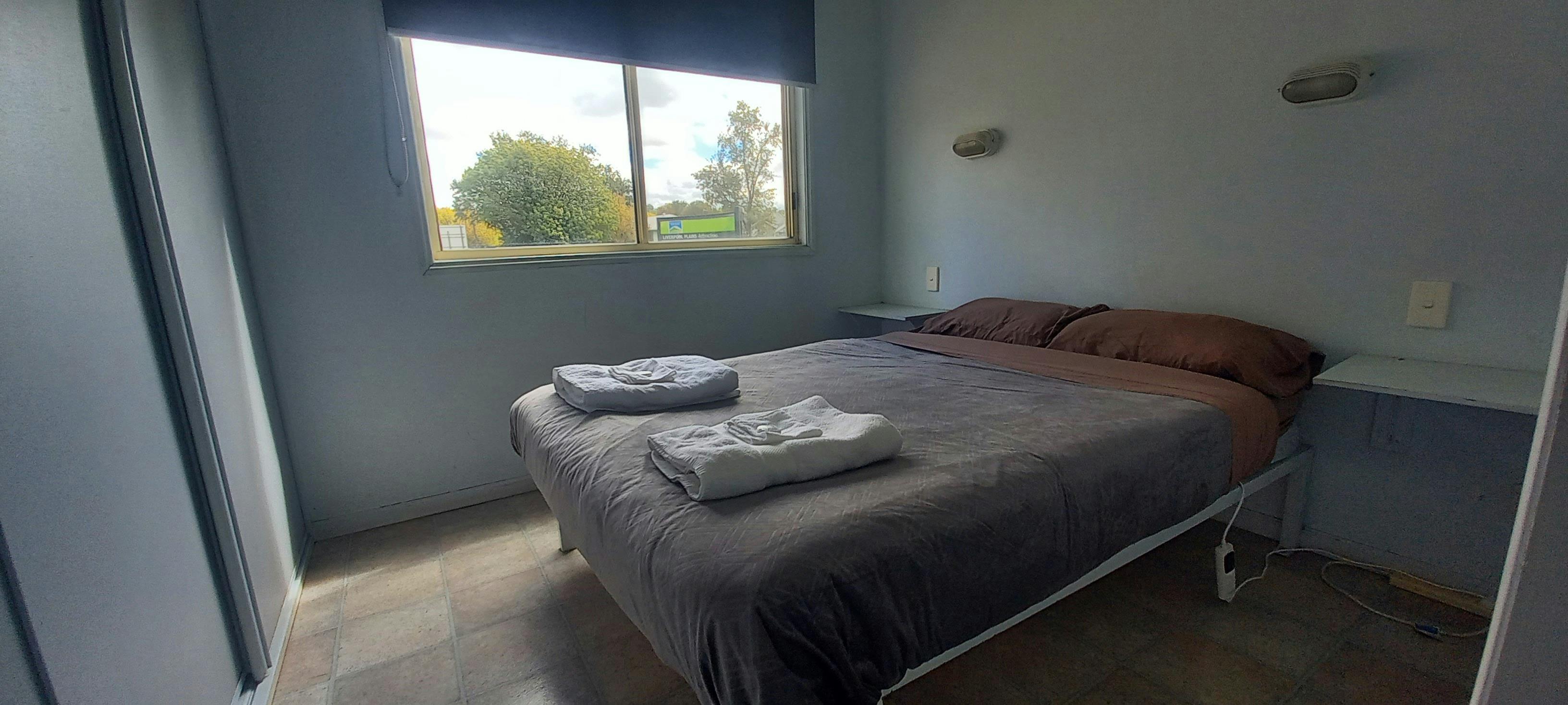 Family cabin bedroom