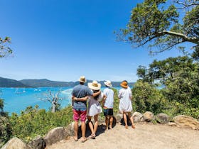Langford Island lookout with Lady Enid Whitsundays