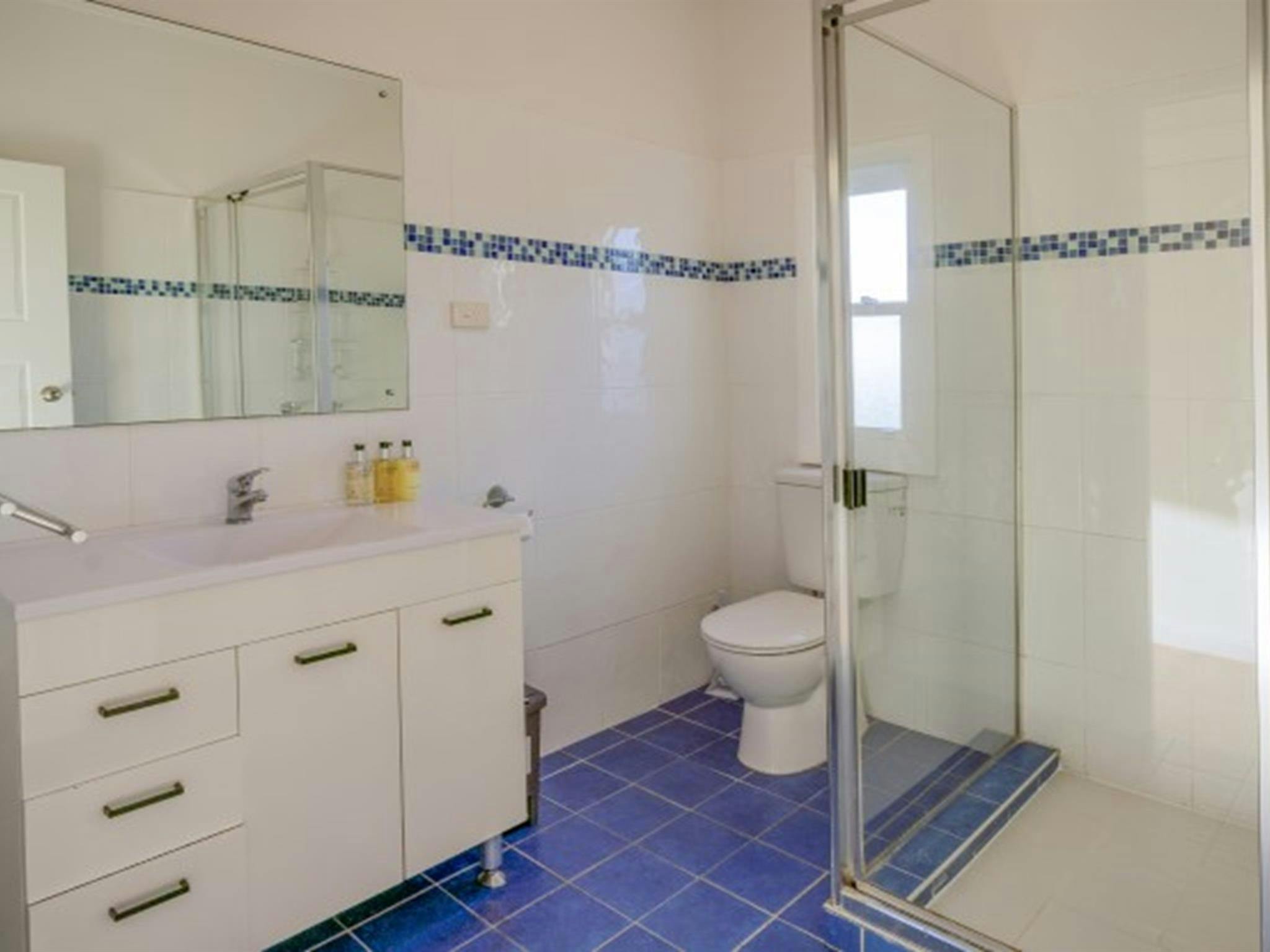 The bathroom in Baileys Cottage. Photo: John Spencer &copy; DPIE