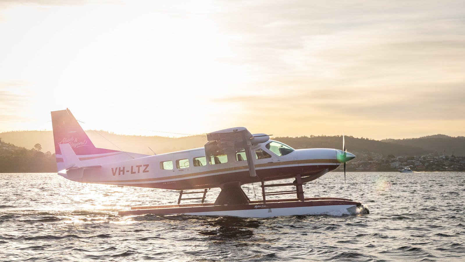 Seaplane on Derwent River