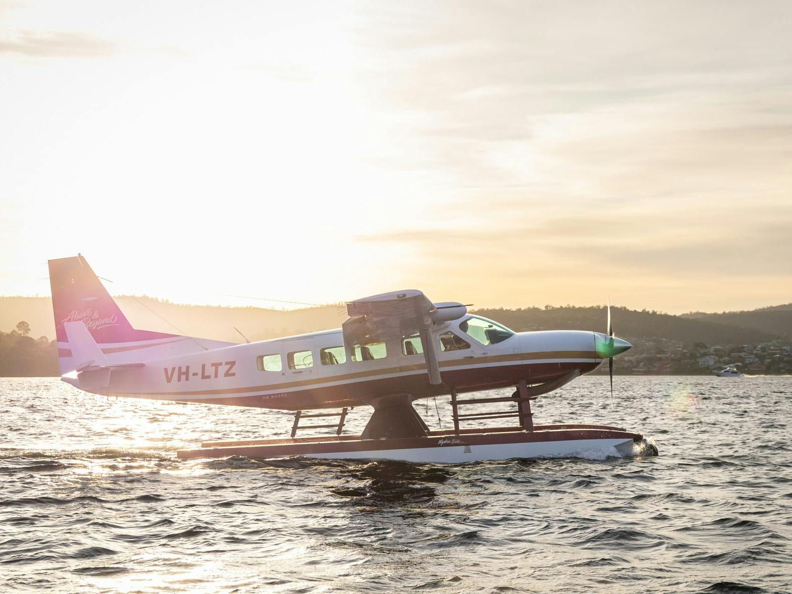Seaplane on Derwent River