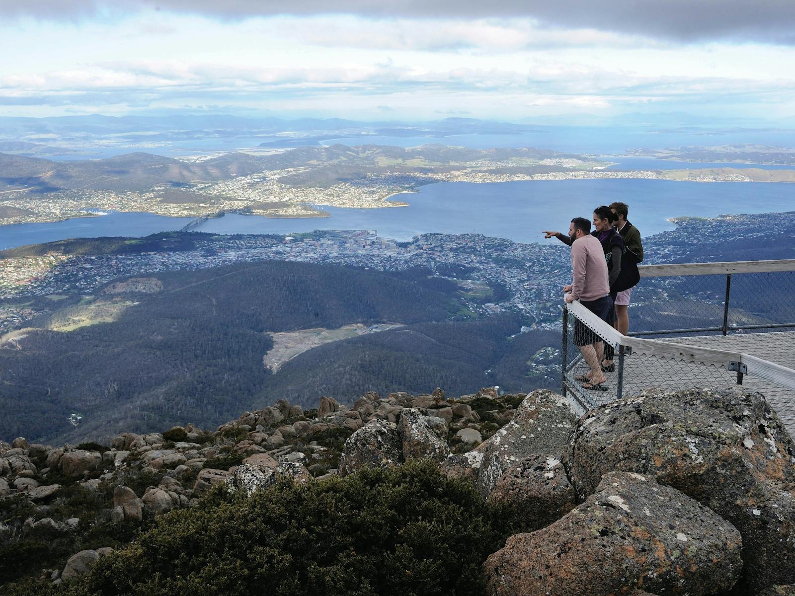 This tour will take you to the top of Mt Wellington to see views of Hobart and beyond.