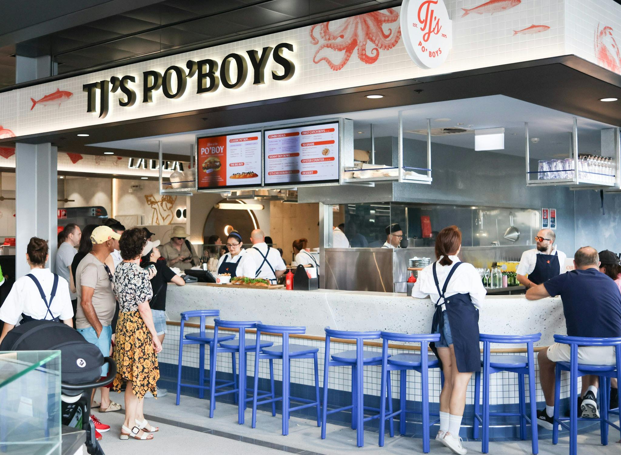 TJs Po Boy - Shop Front