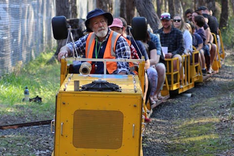 Miniature train Rides at The Illawarra Light Railway Museum