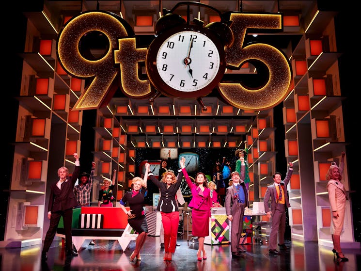 West End cast of 9 to 5