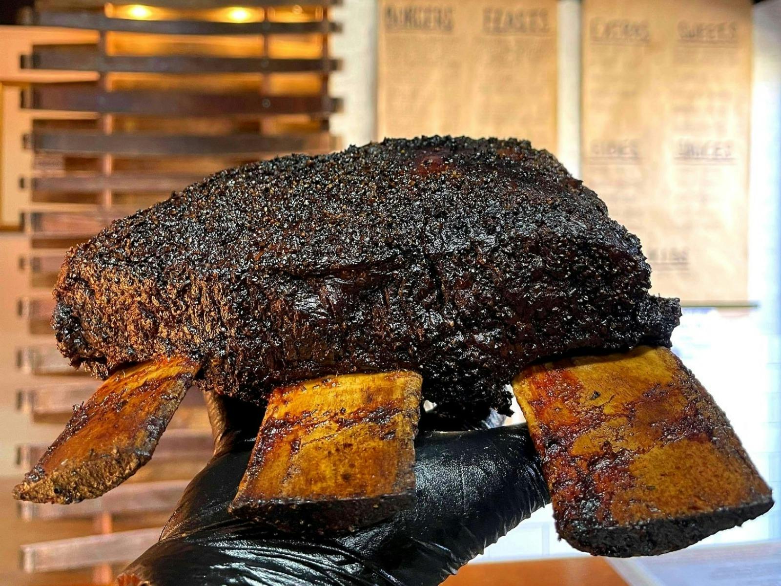 Smokin' Bro & Co’s famous beef ribs