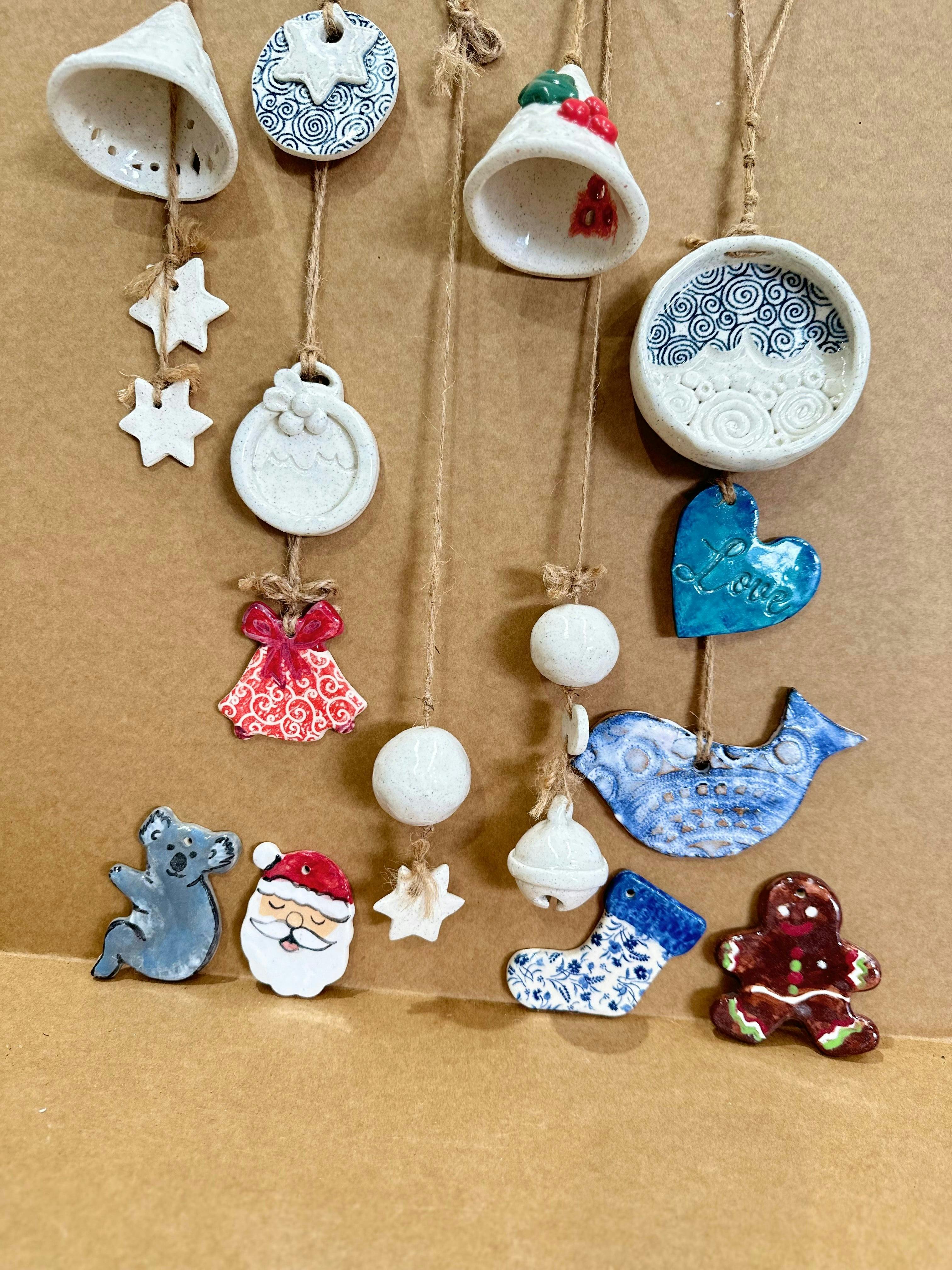 Christmas Pottery Workshop! Create your own Xmas Decorations