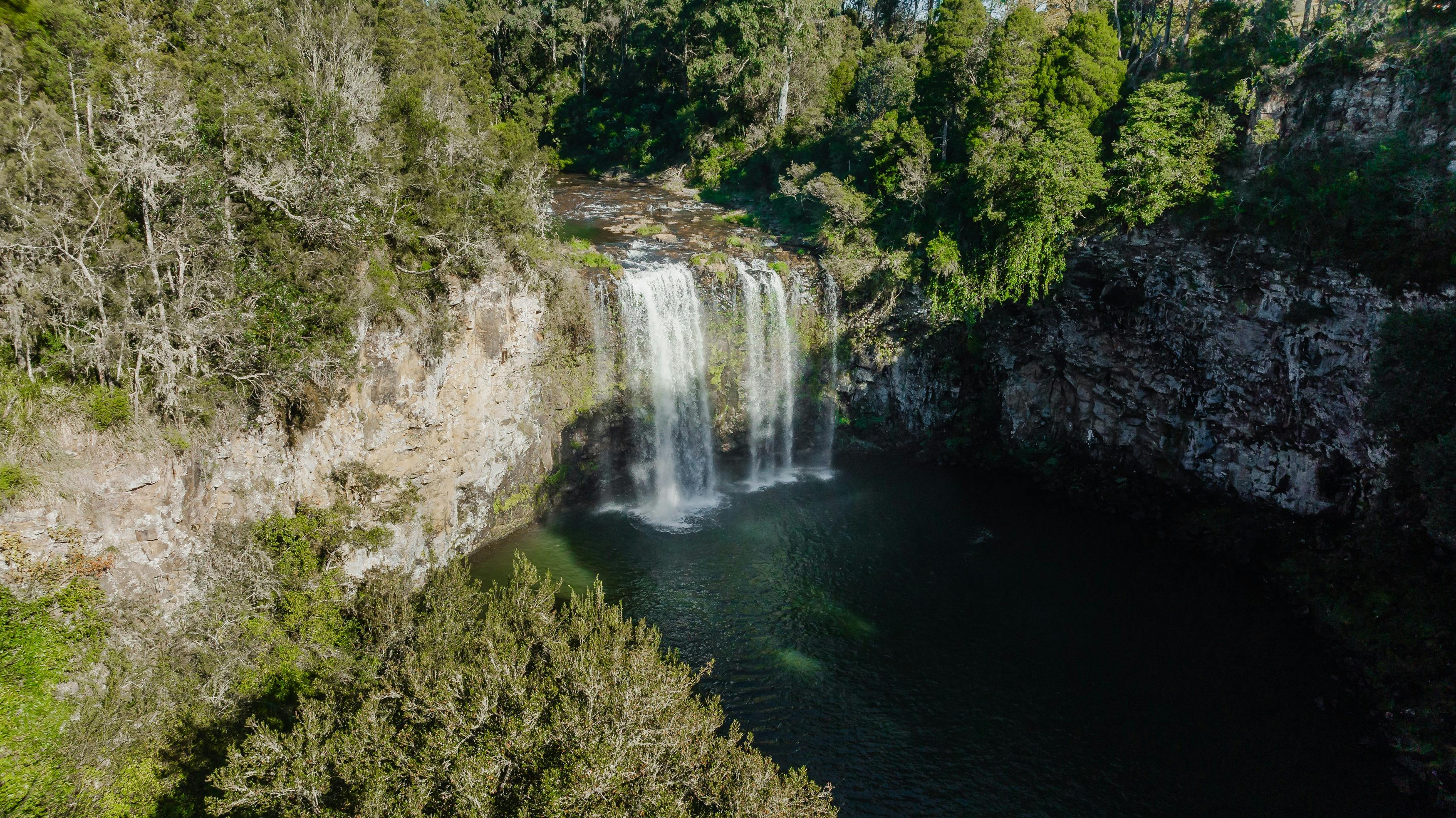 Aerial View of Dangar Falls