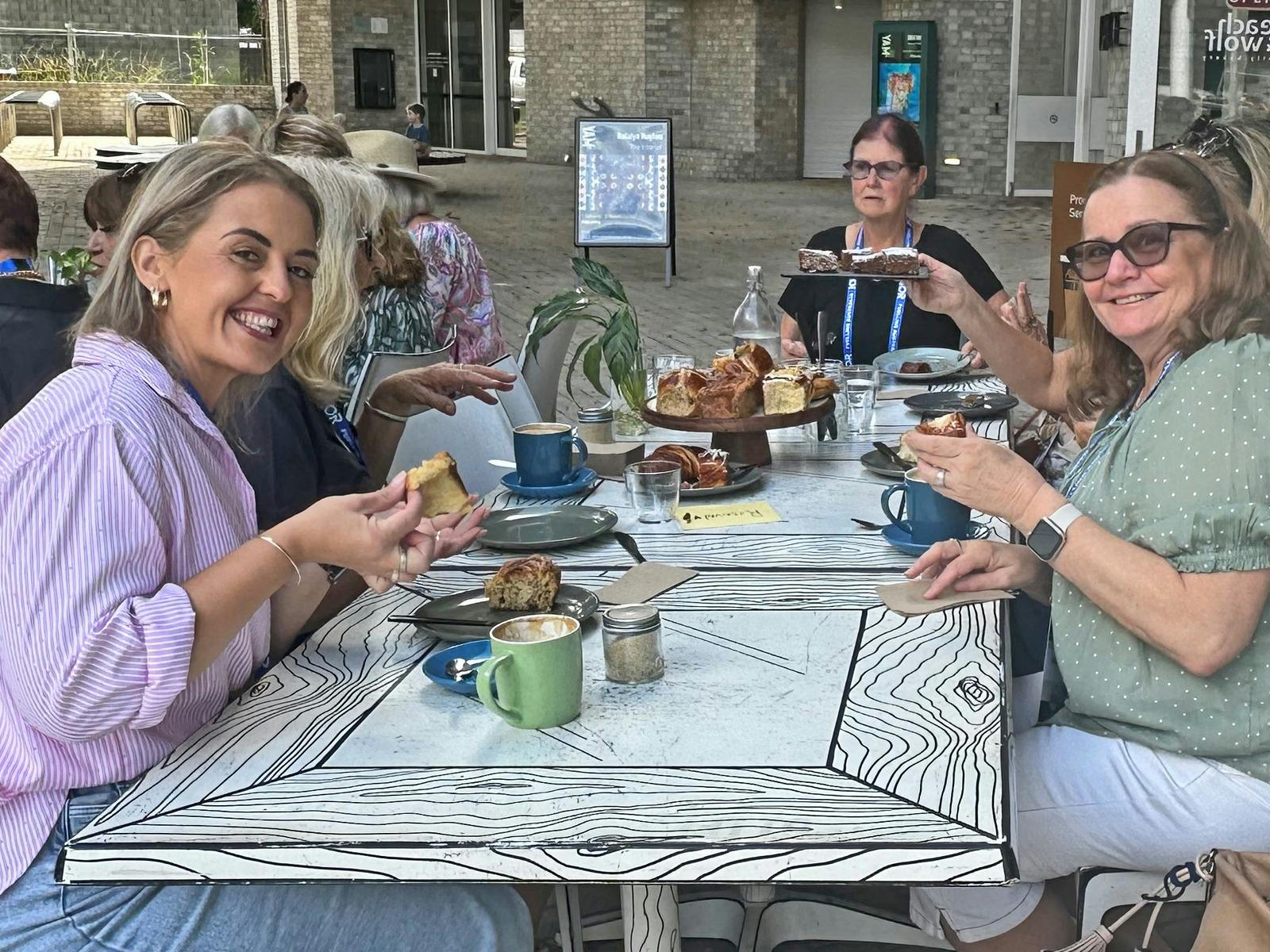 Tasting pastries at Peach & Wolf Bakery  - Private tour
