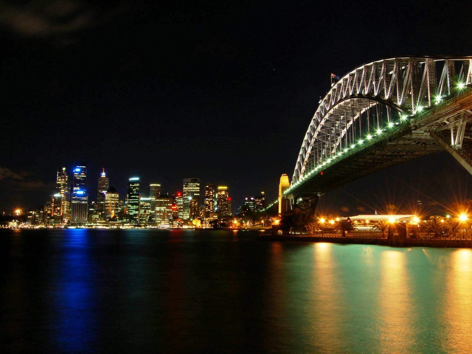 Sydney Harbour at Night