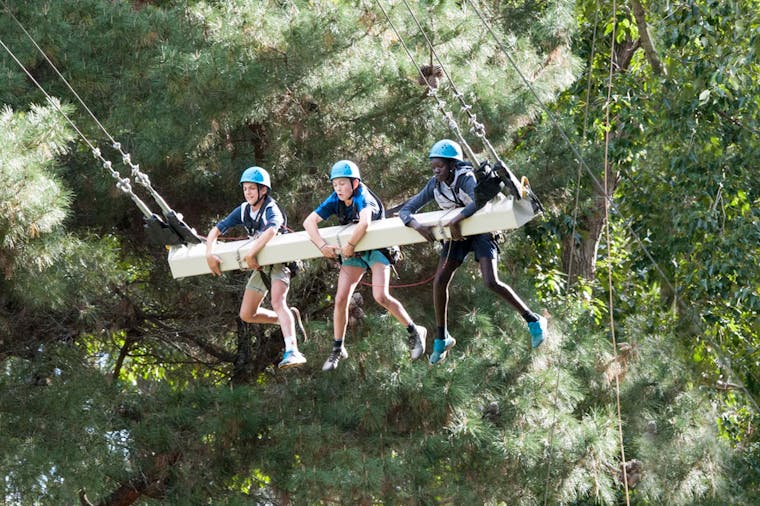 Rock Climb Zipline and Mega Swing Experience at the Mount Lofty Adventure Hub