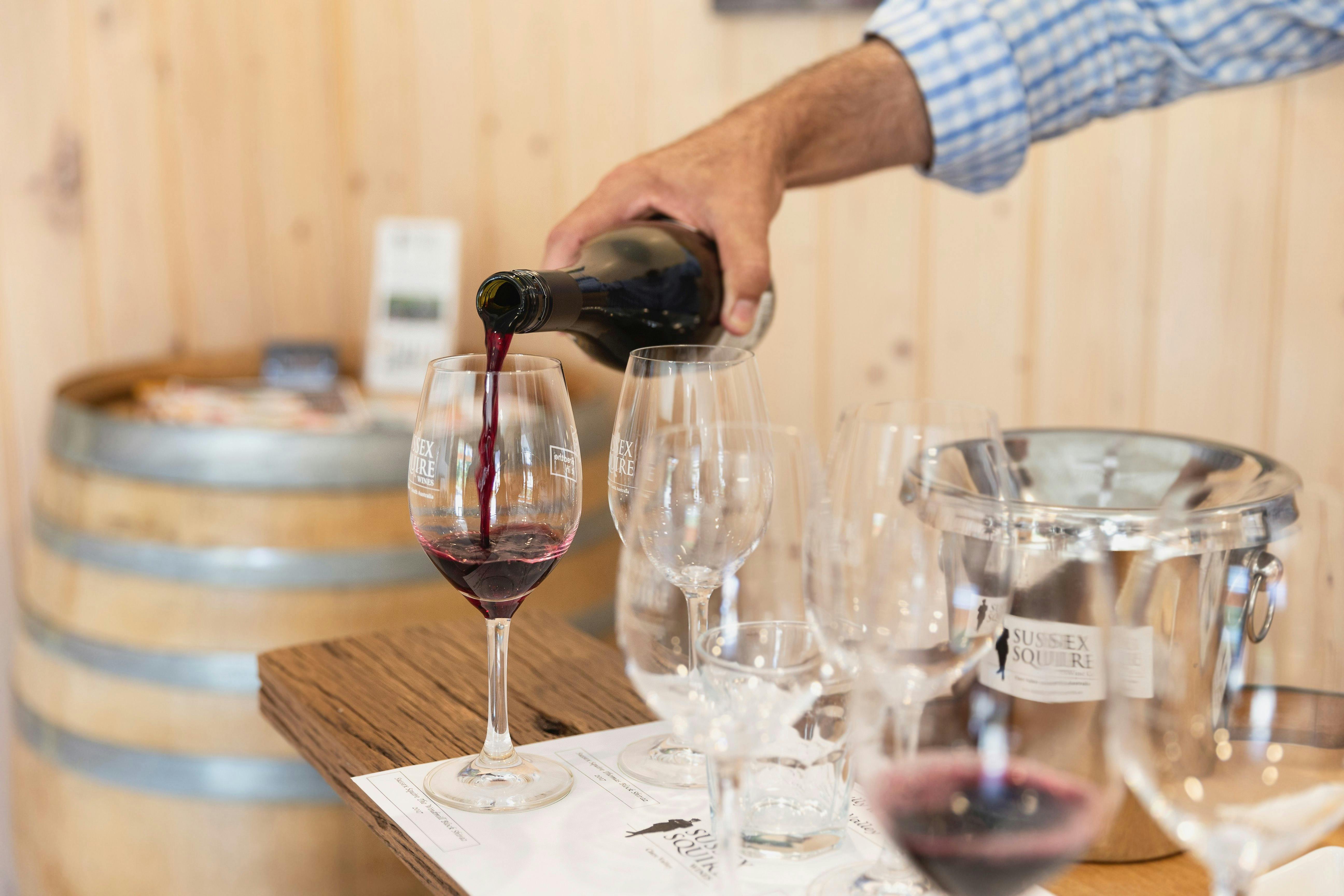 Intimate tasting experience