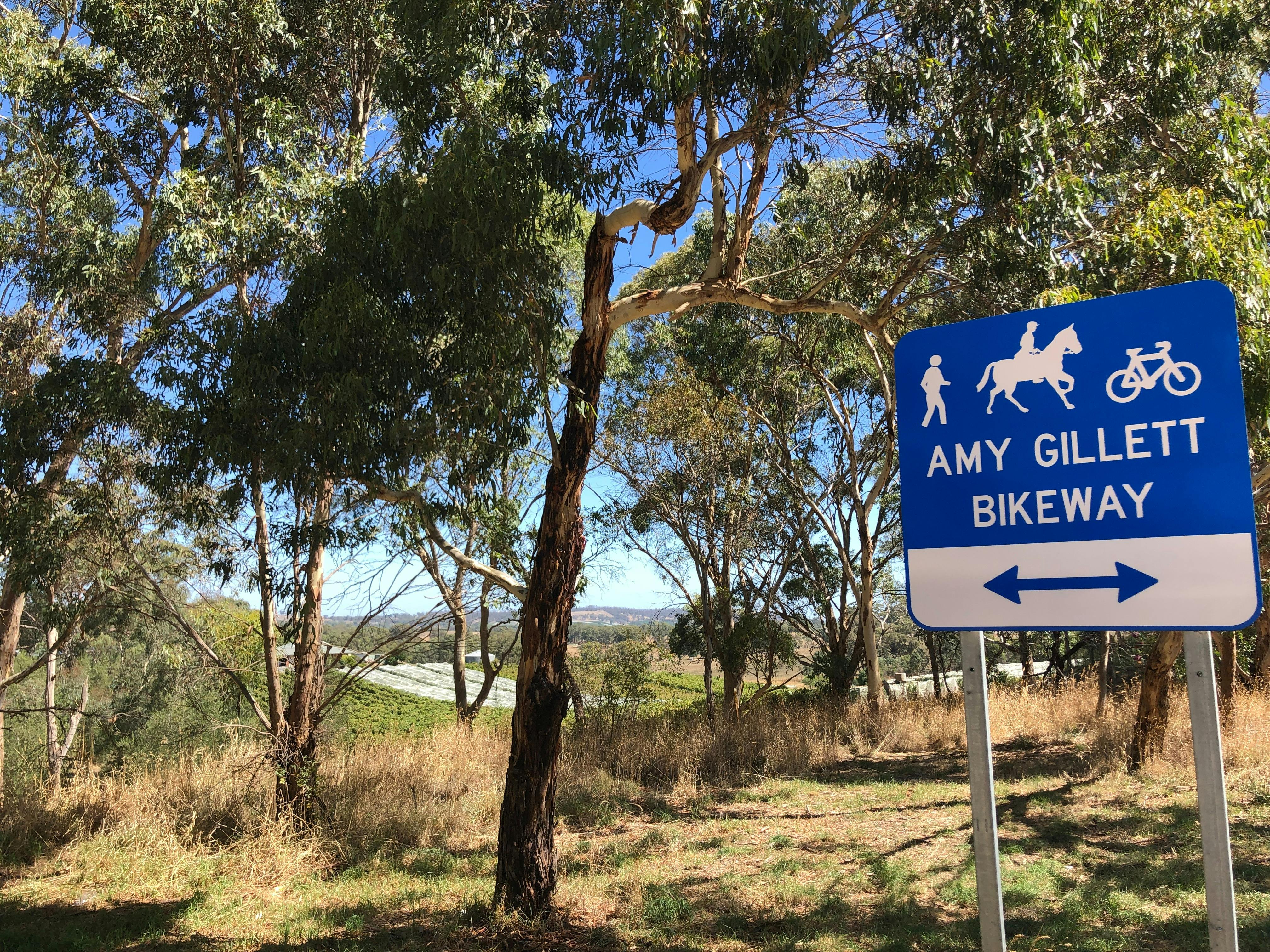 Amy Gillett Pathway, Mount Torrens