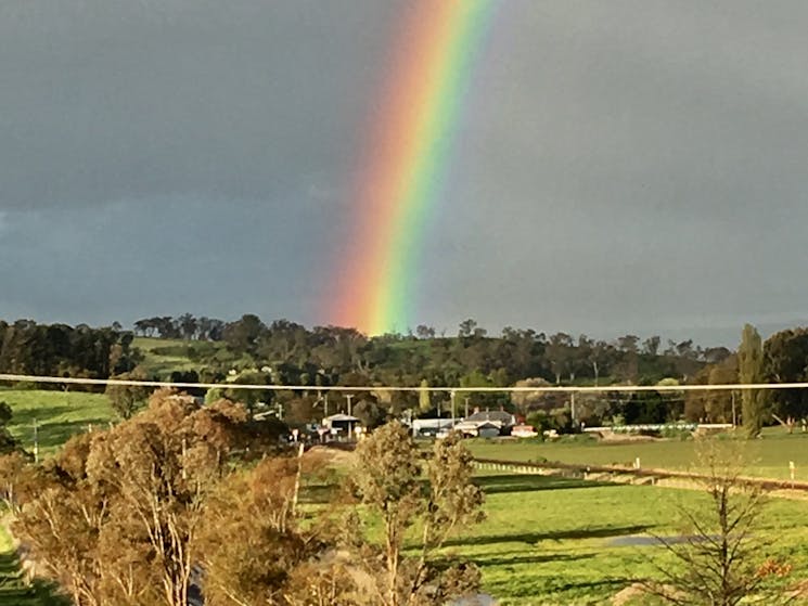 Rainbow view