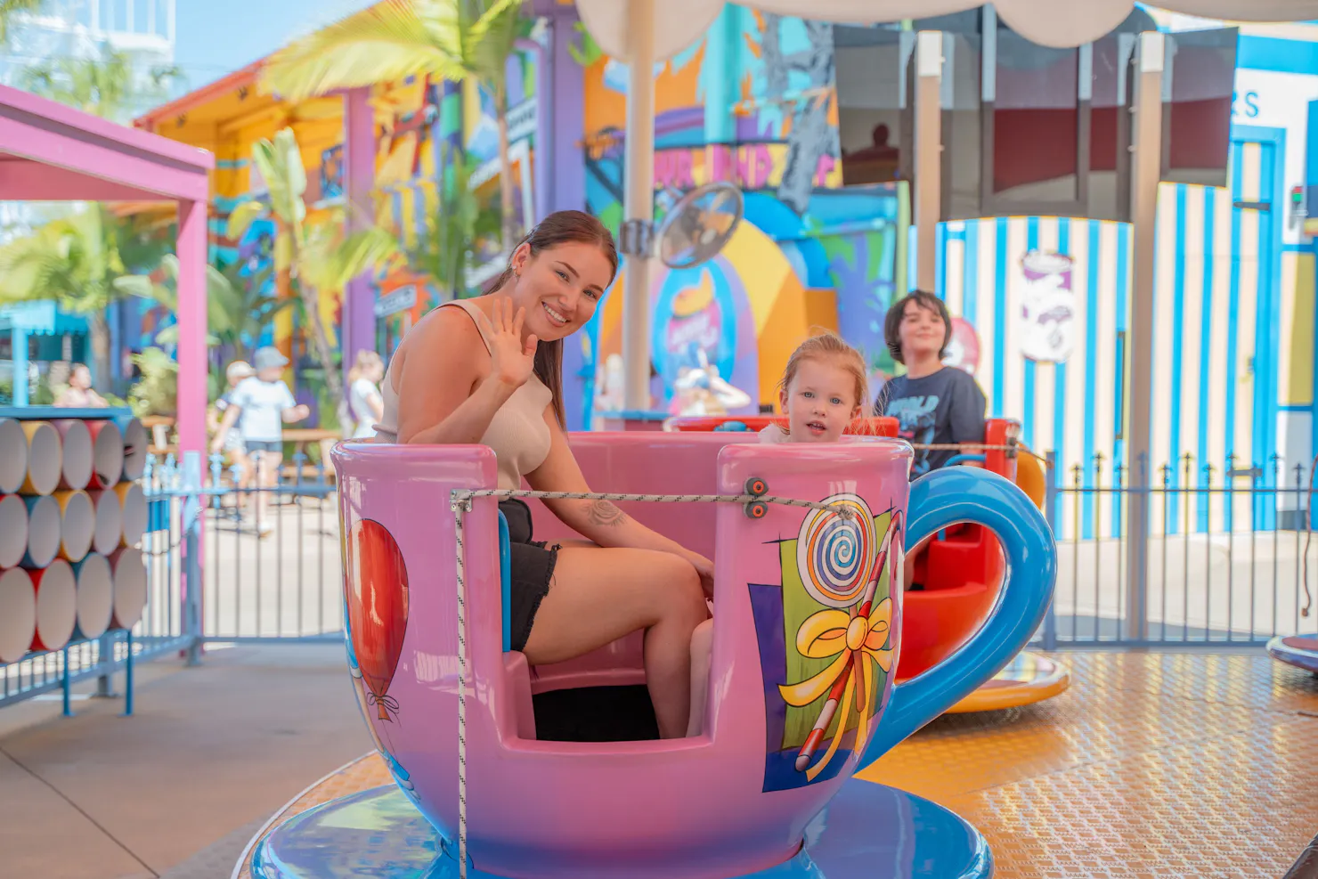 Tin Lids Tea Party at Aussie World