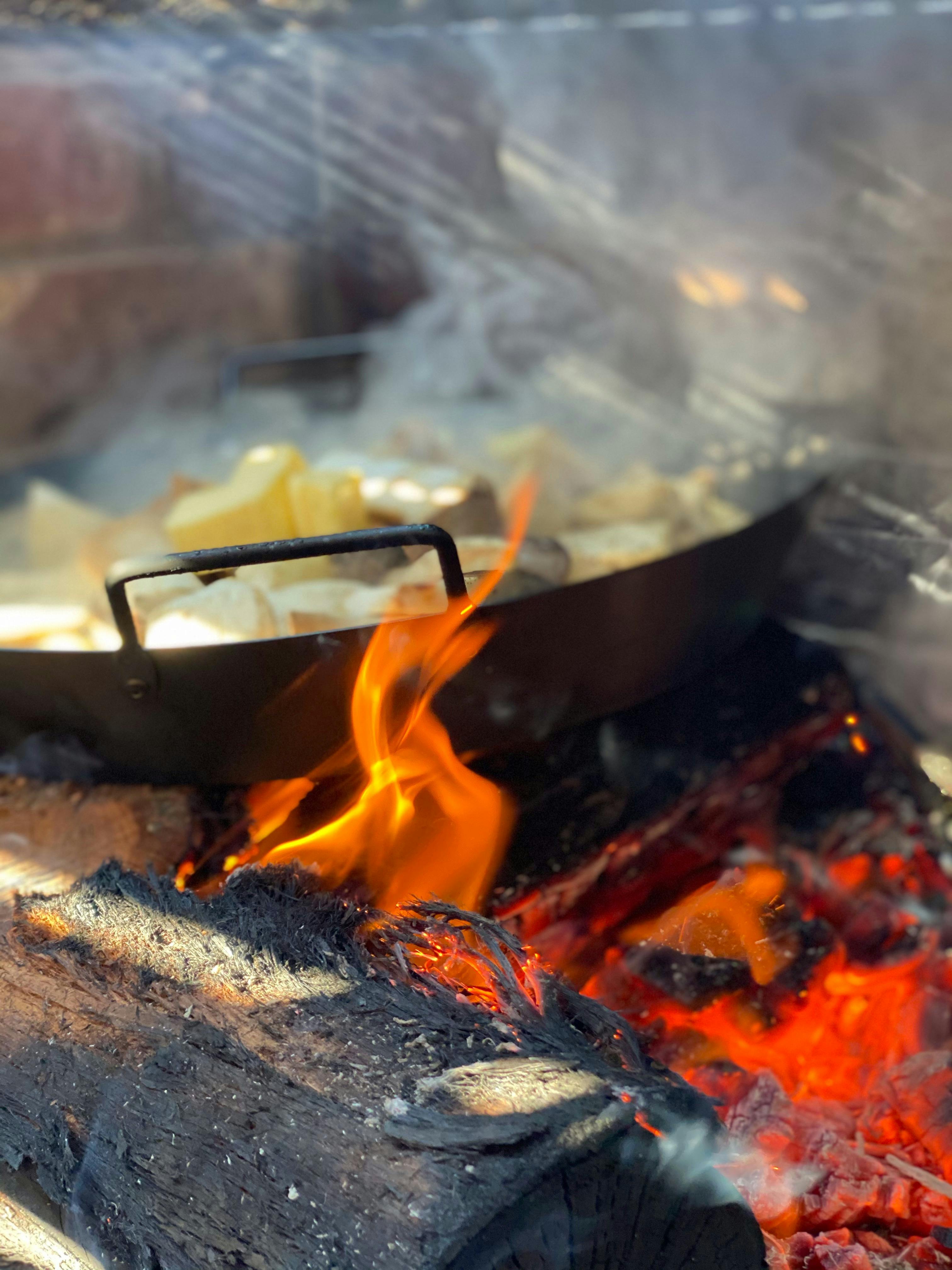 Cooking on Coals