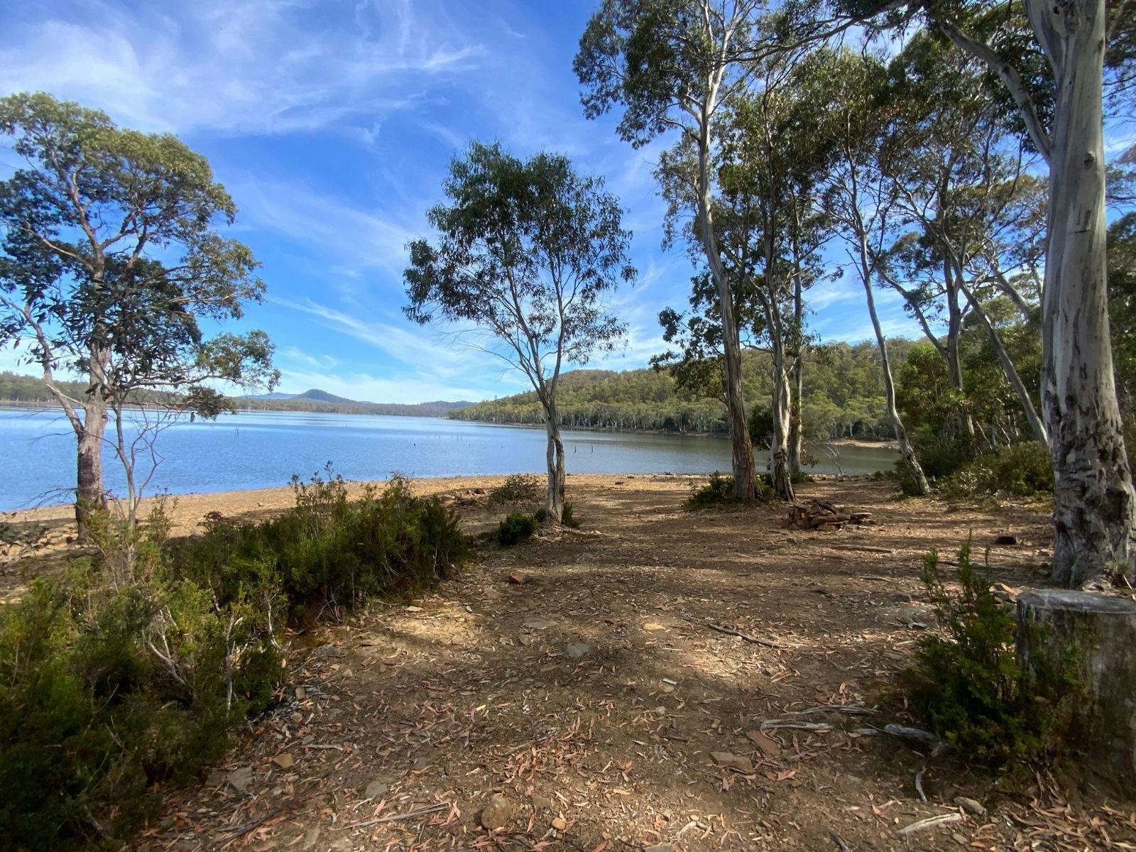 Campsite at Laughing Jack Lagoon
