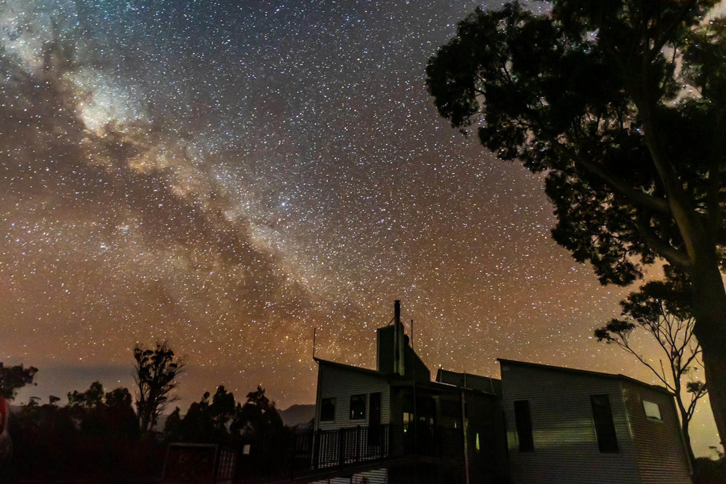 Starscape at Buttongrass Retreat, Far South Tasmania