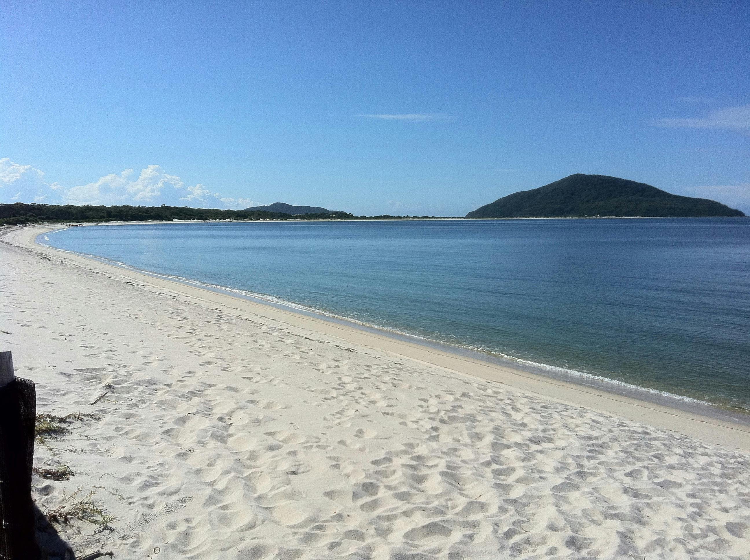 beaches 5 minutes drive away