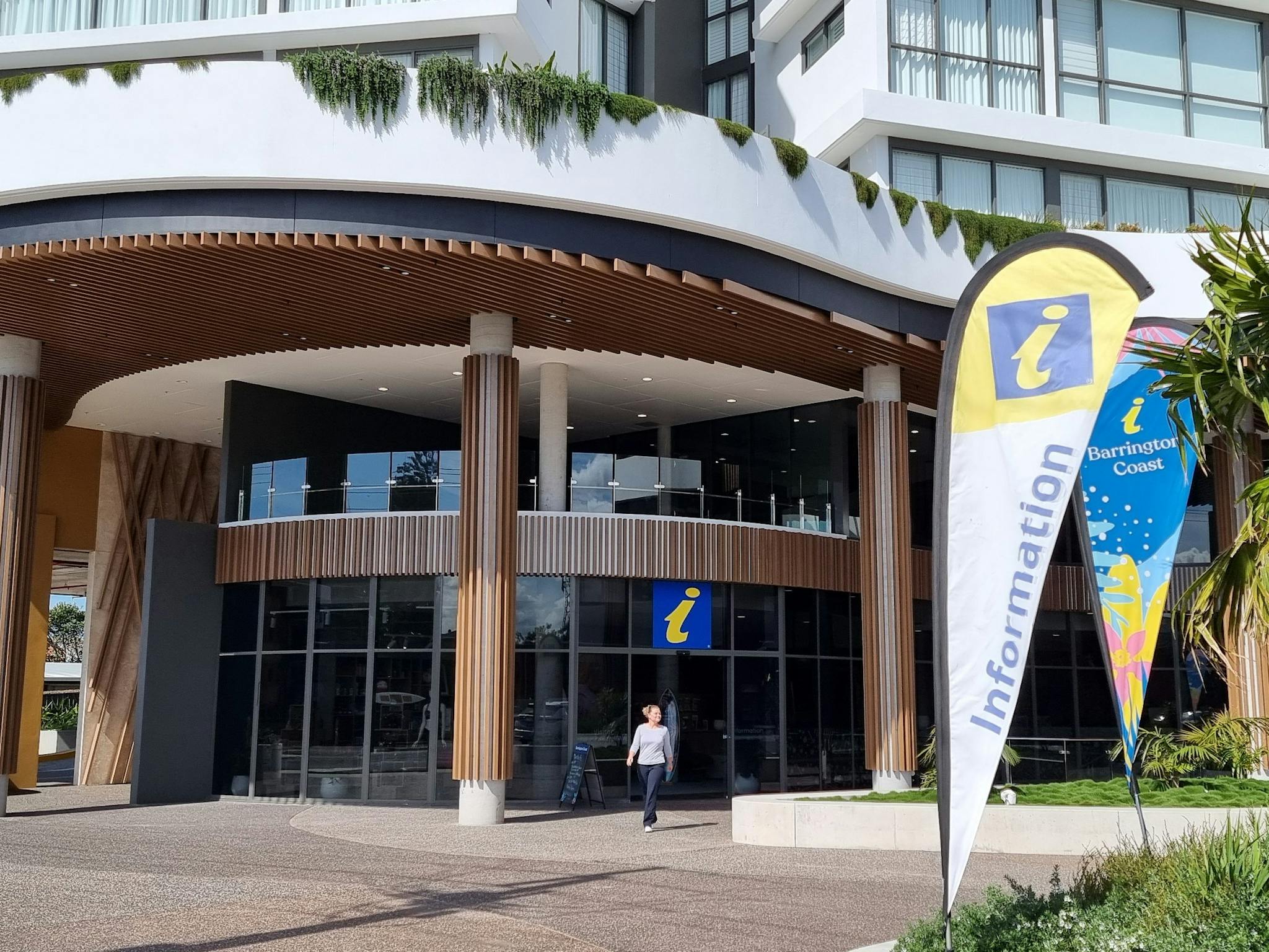 Forster Visitor Information Centre entrance