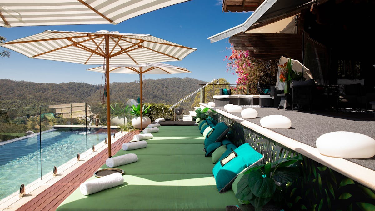 Day Spa onsite overlooking the beautiful GC hinterland