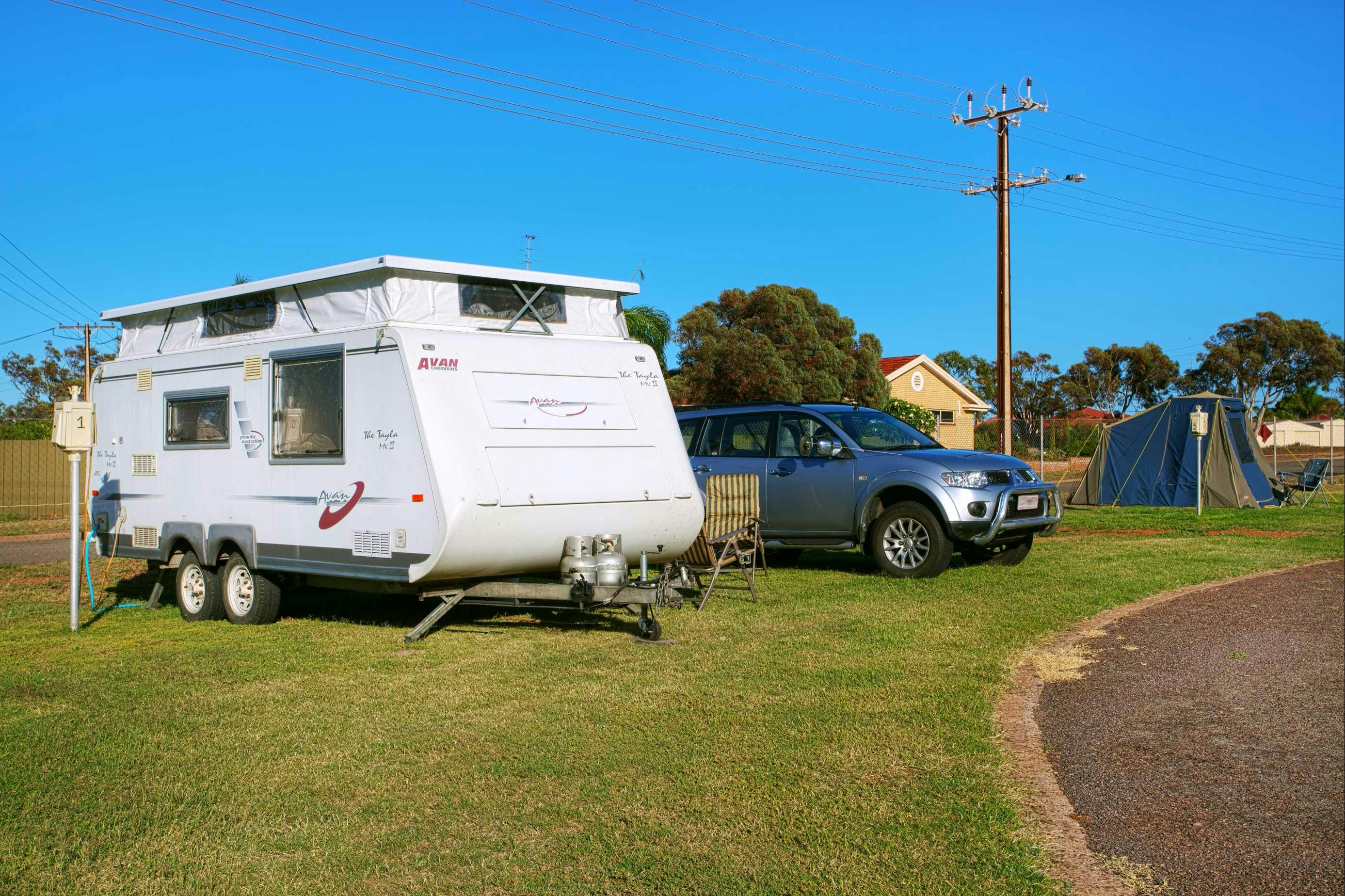 Powered Caravan and Tent Sites