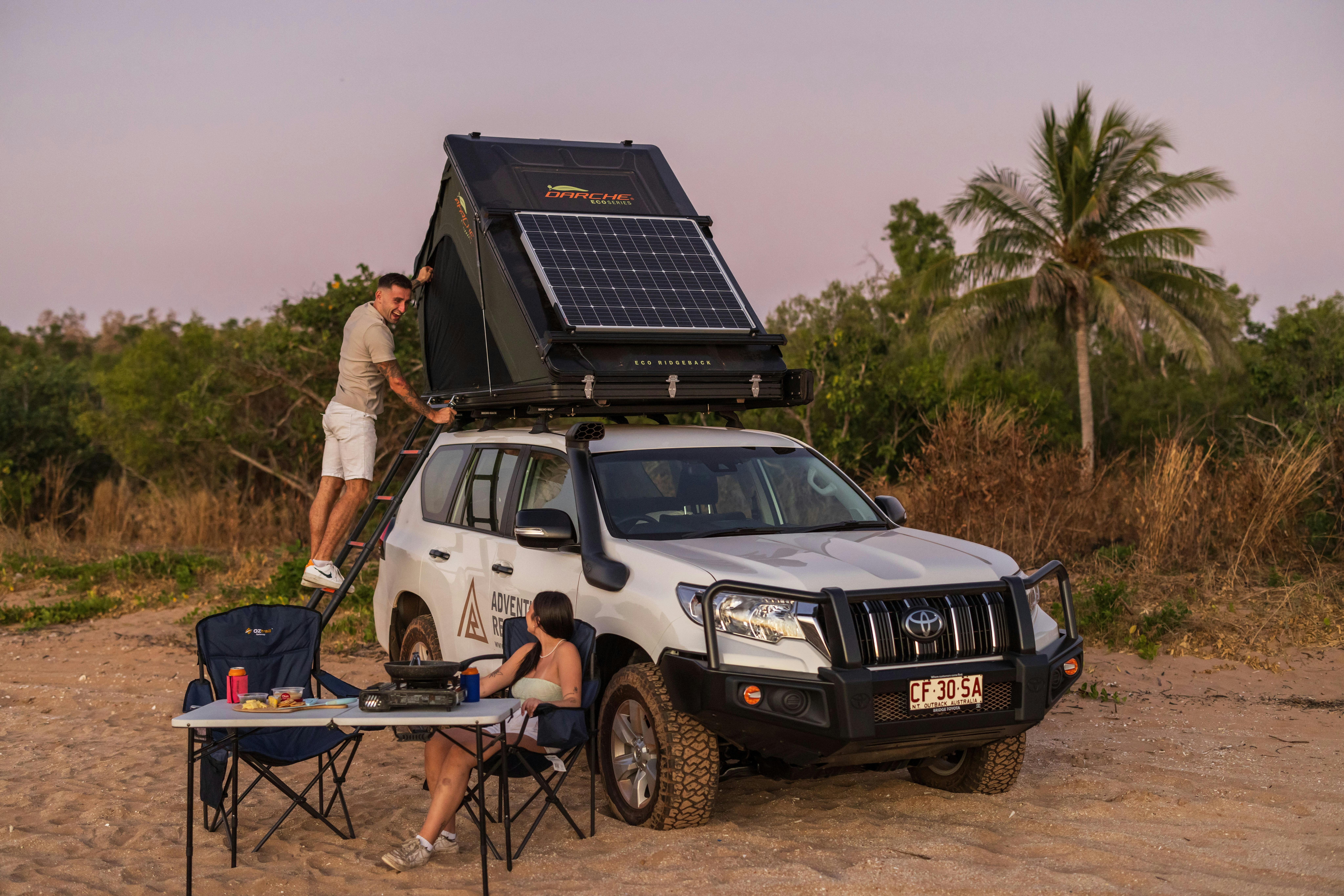 Adventure Rentals Toyota Prado 4WD Camper